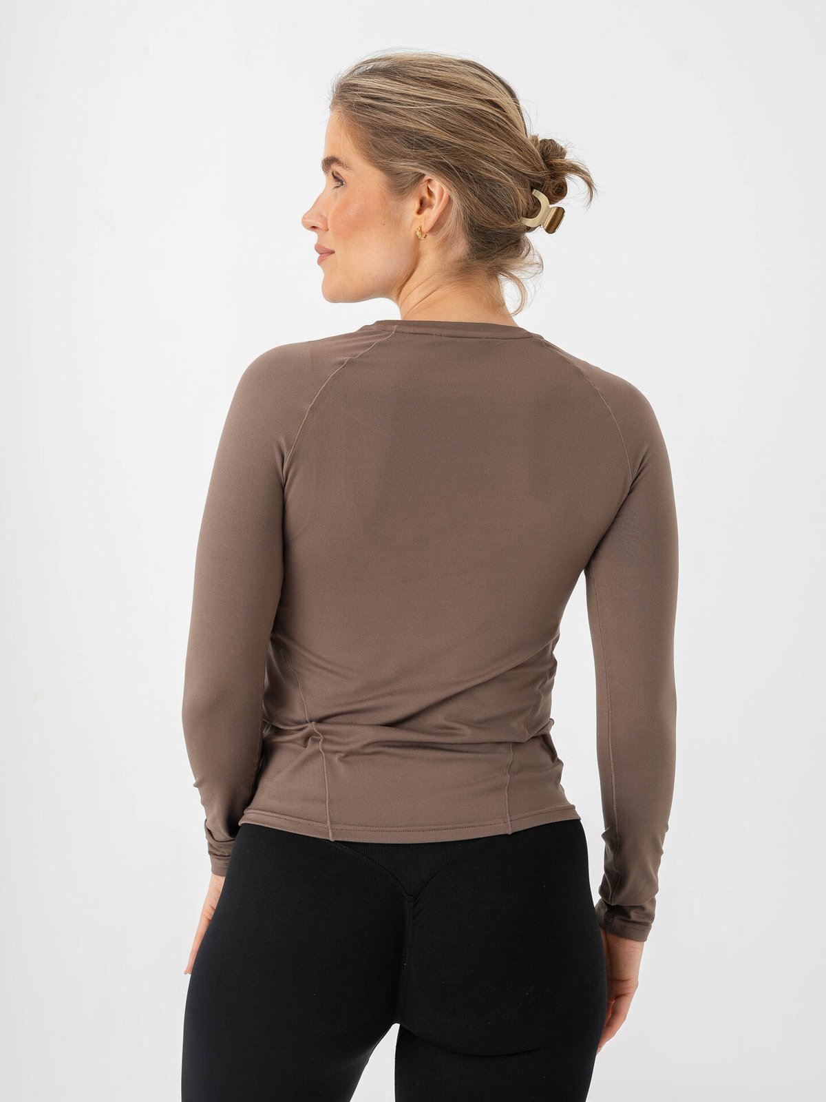 Aim'n Soft Basic Long Sleeve Macchiato