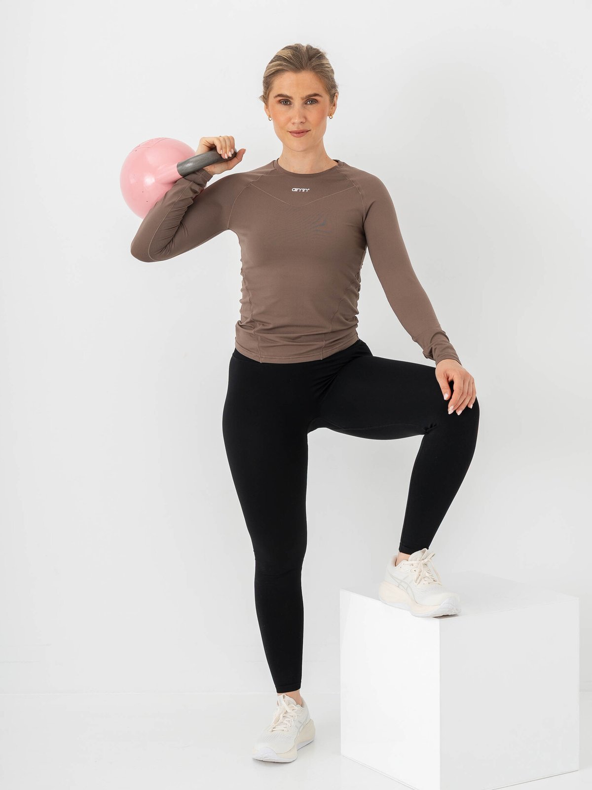 Aim'n Soft Basic Long Sleeve Macchiato