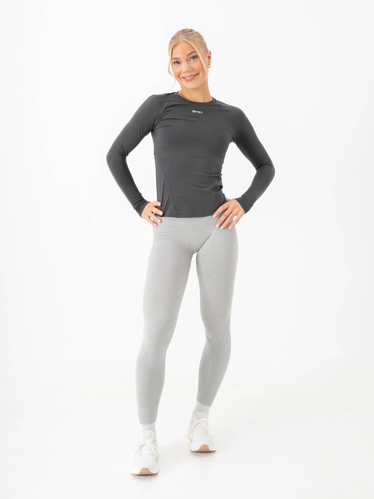 Aim'n Soft Basic Long Sleeve Shadow Grey