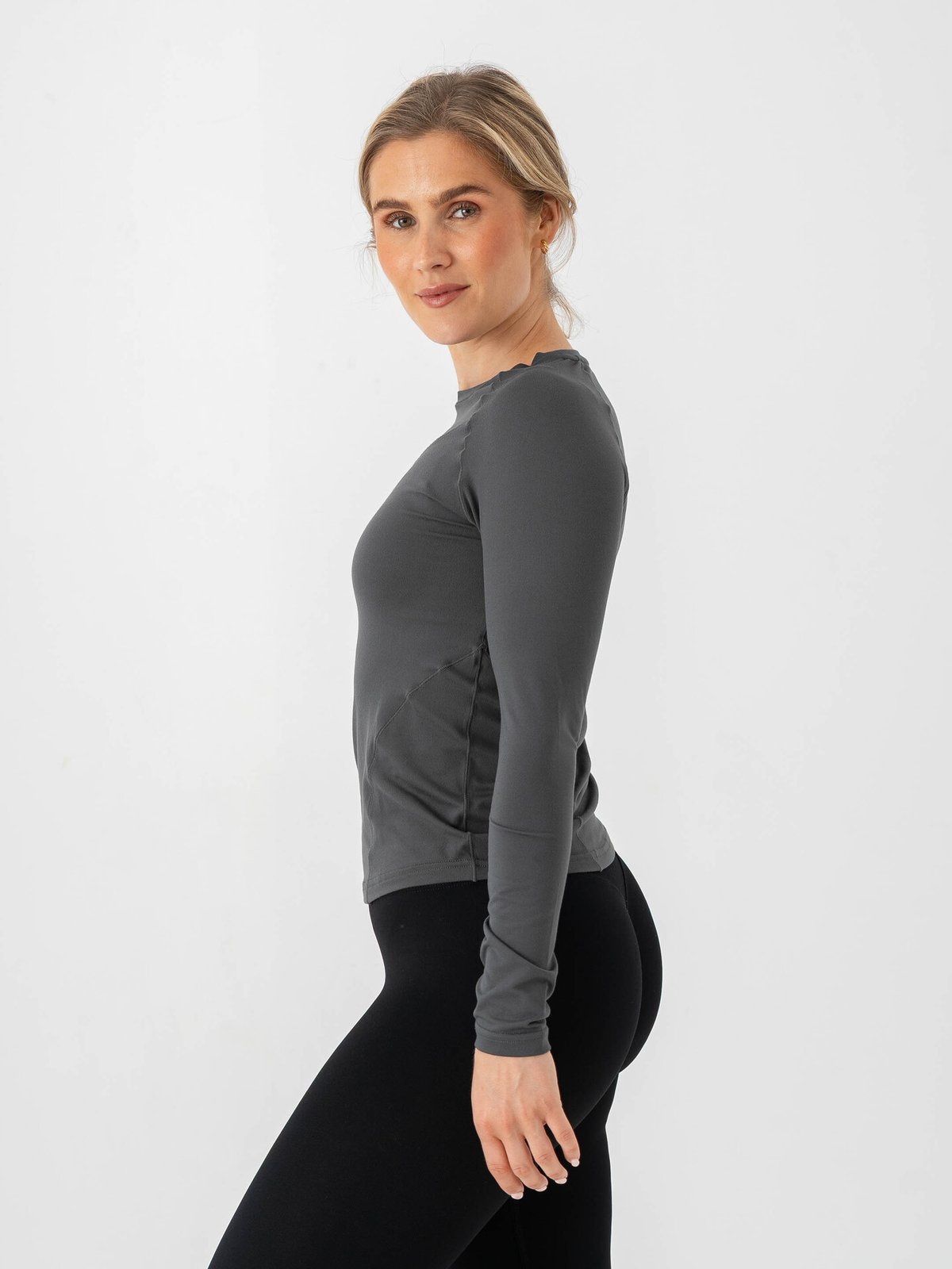 Aim'n Soft Basic Long Sleeve Shadow Grey
