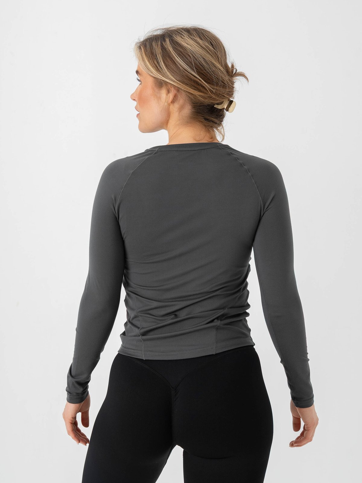 Aim'n Soft Basic Long Sleeve Shadow Grey