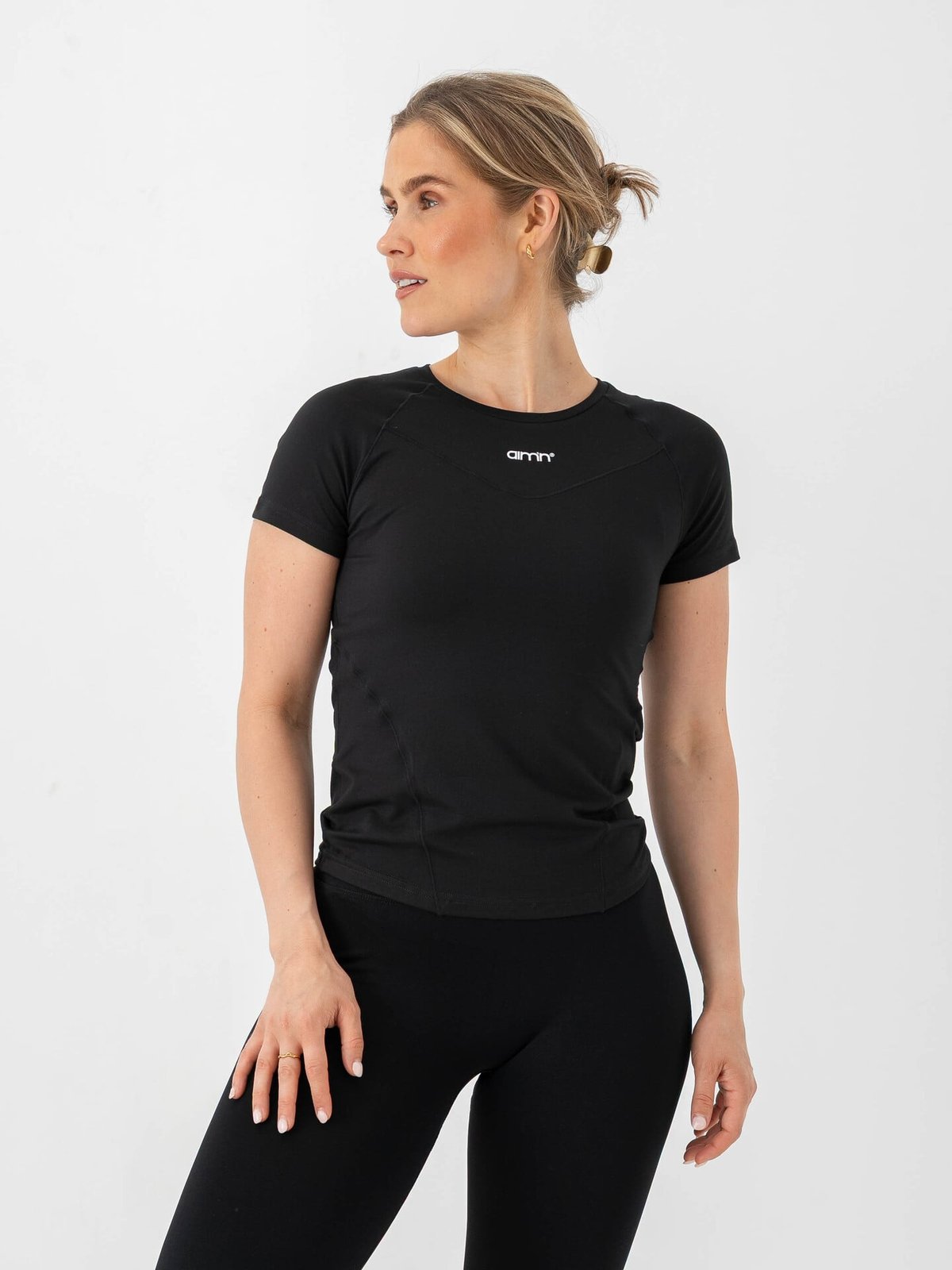 Aim'n Soft Basic Short Sleeve Black