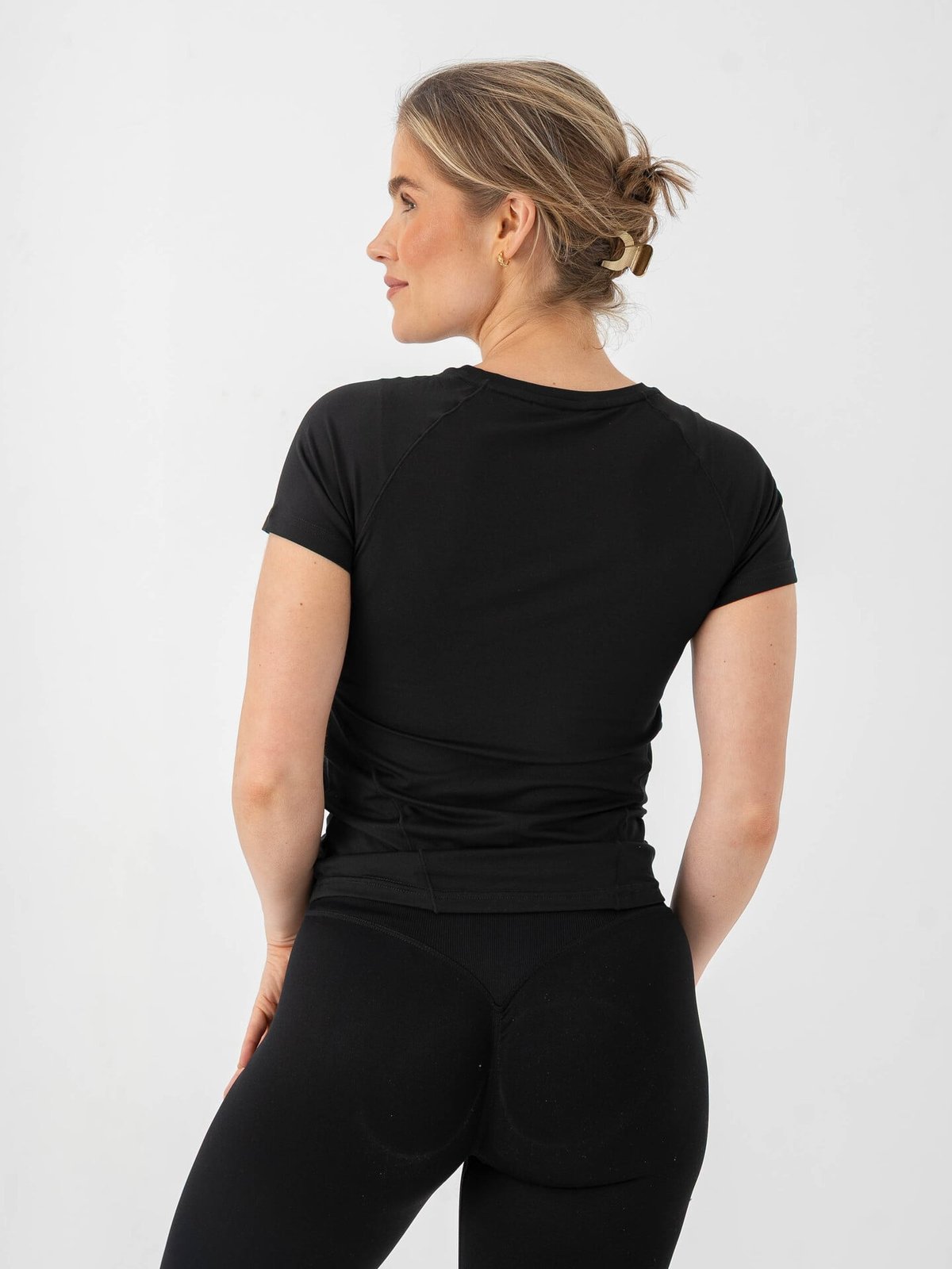 Aim'n Soft Basic Short Sleeve Black