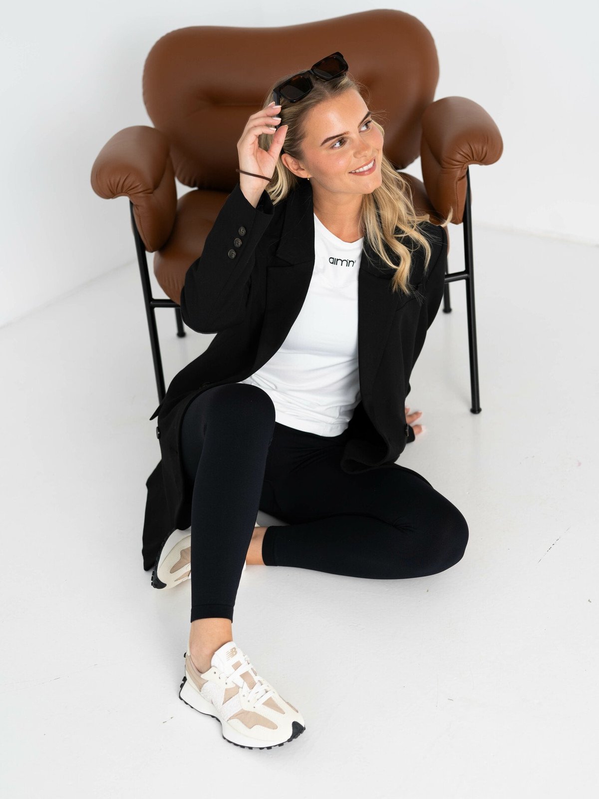 Aim'n Soft Basic Short Sleeve White