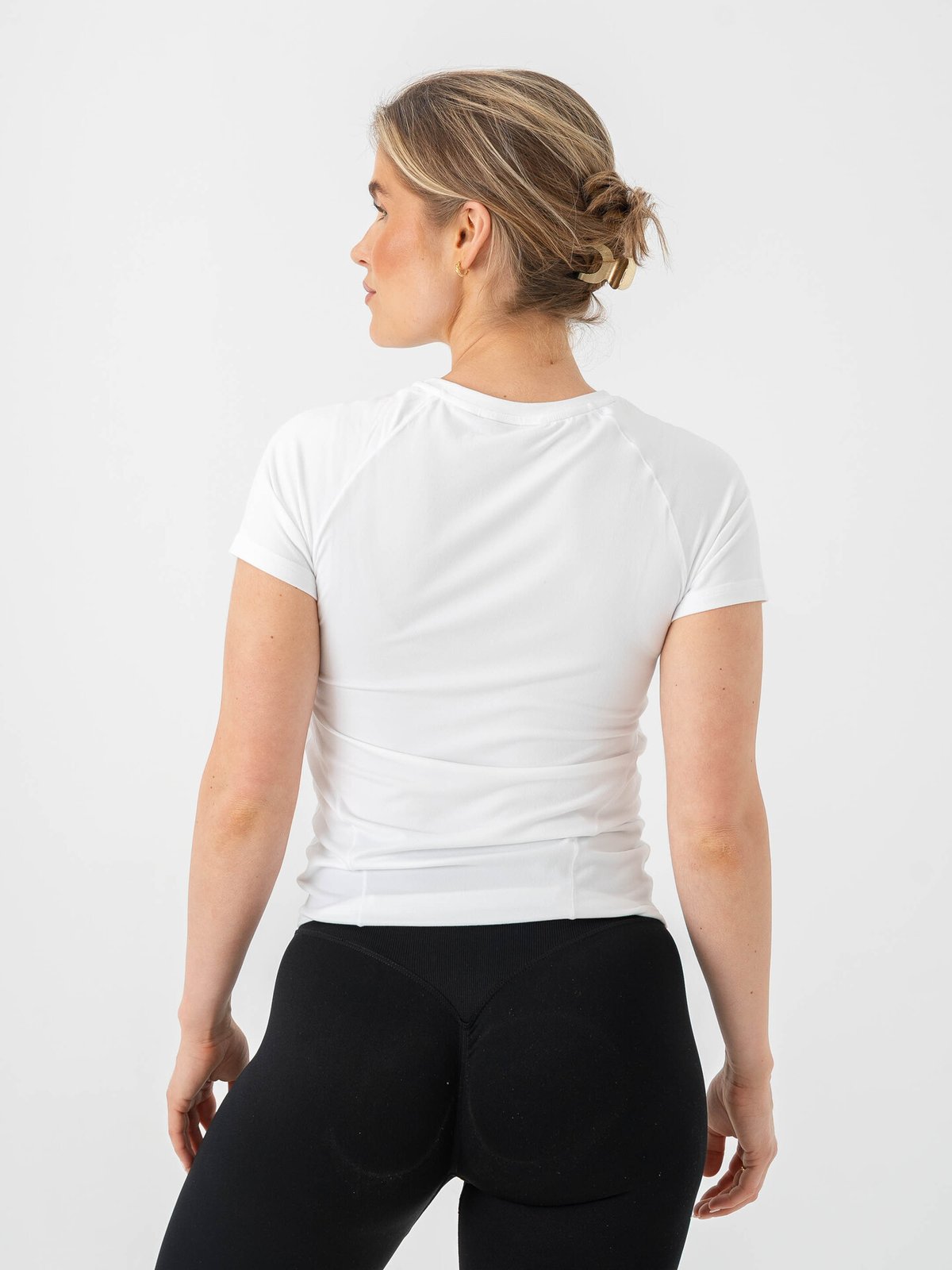 Aim'n Soft Basic Short Sleeve White