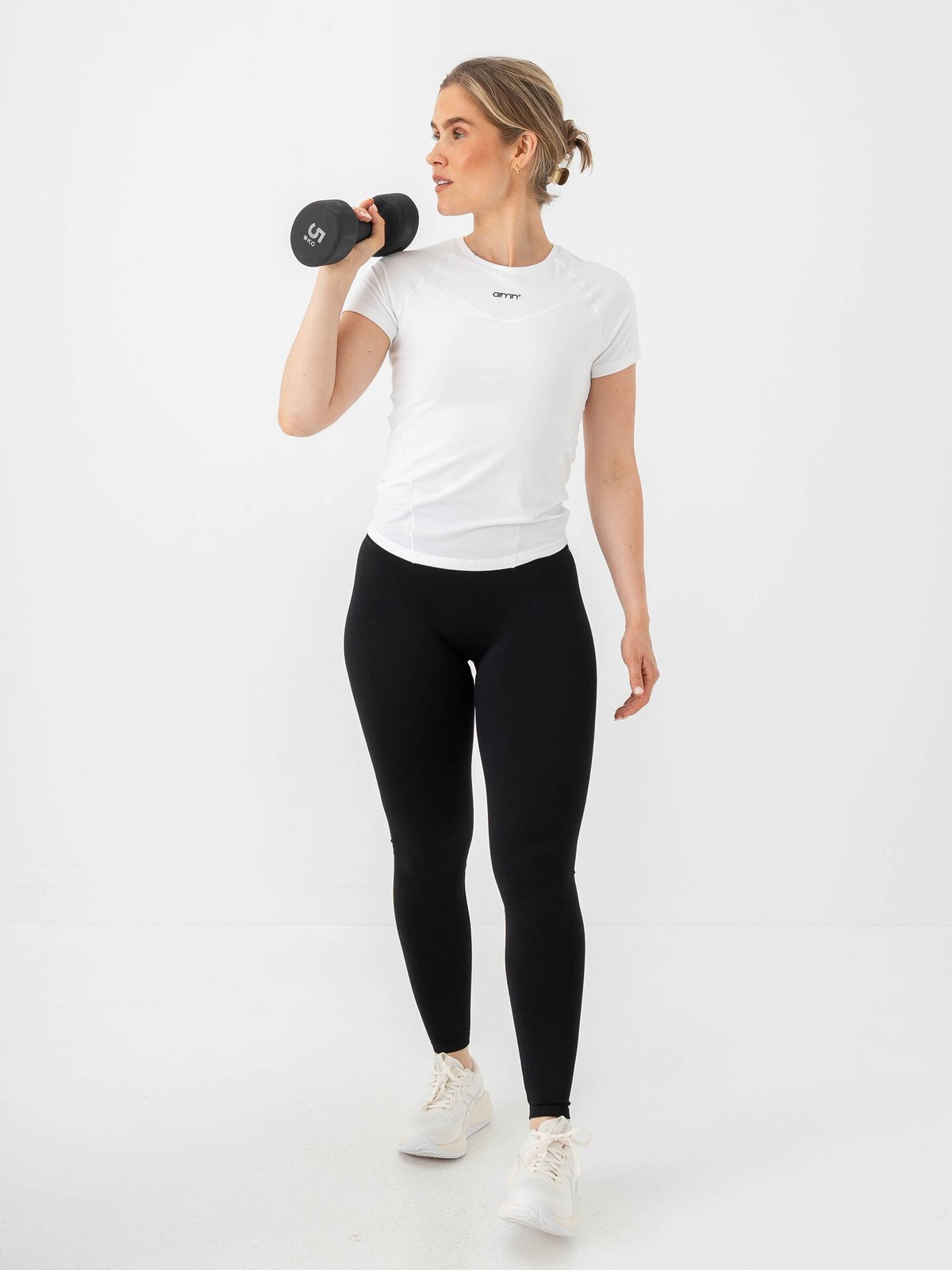 Aim'n Soft Basic Short Sleeve White