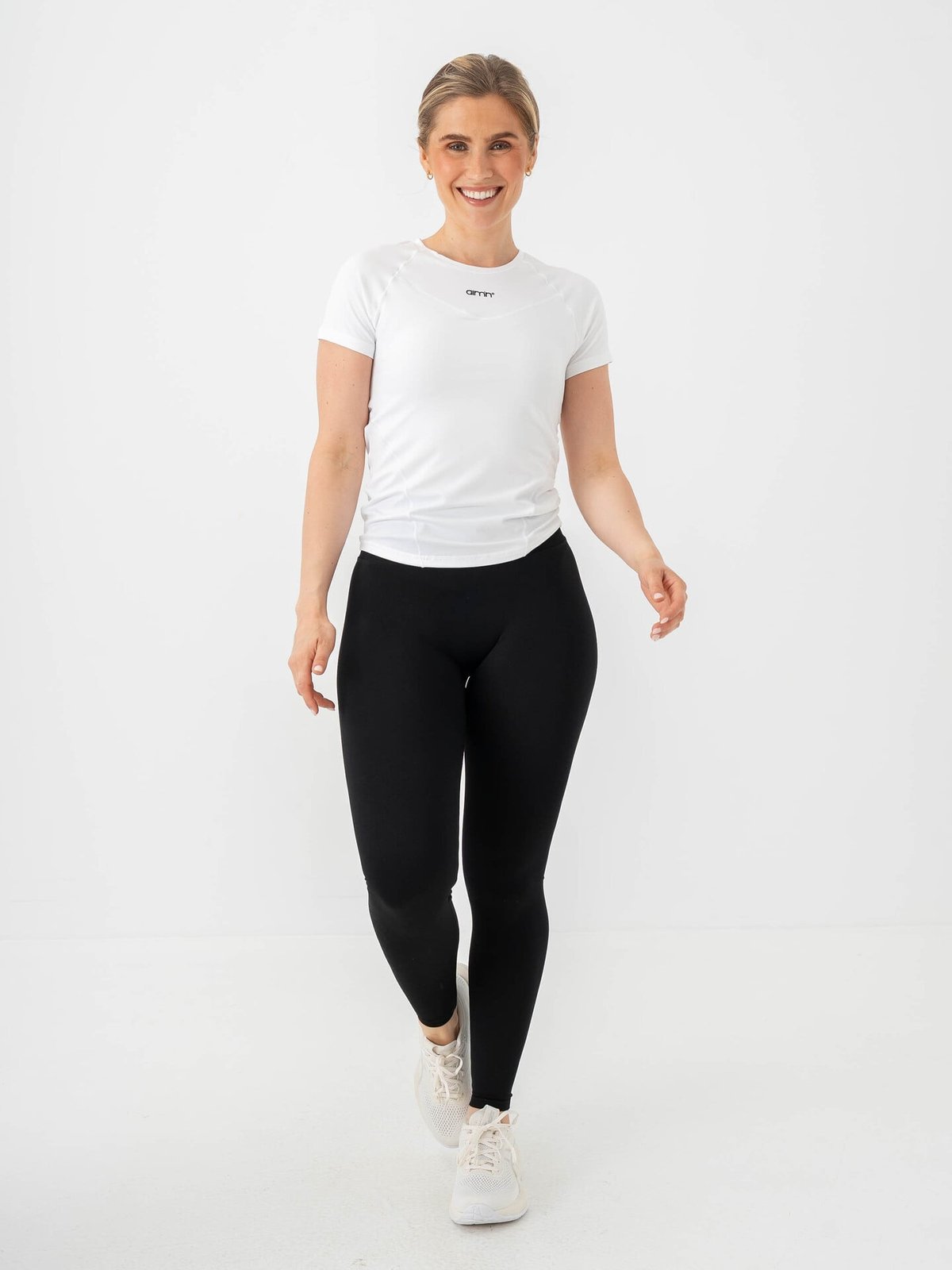 Aim'n Soft Basic Short Sleeve White