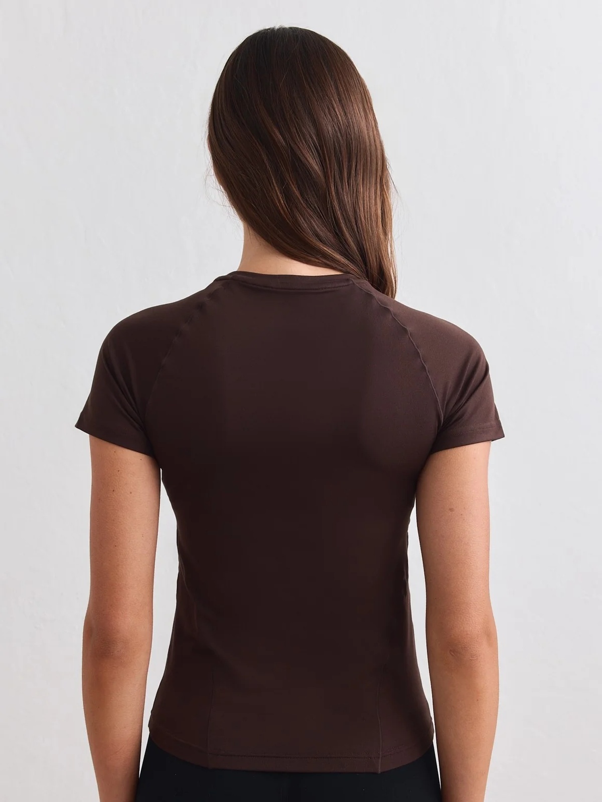 Aim'n Soft Basic Short Sleeve Chocolate