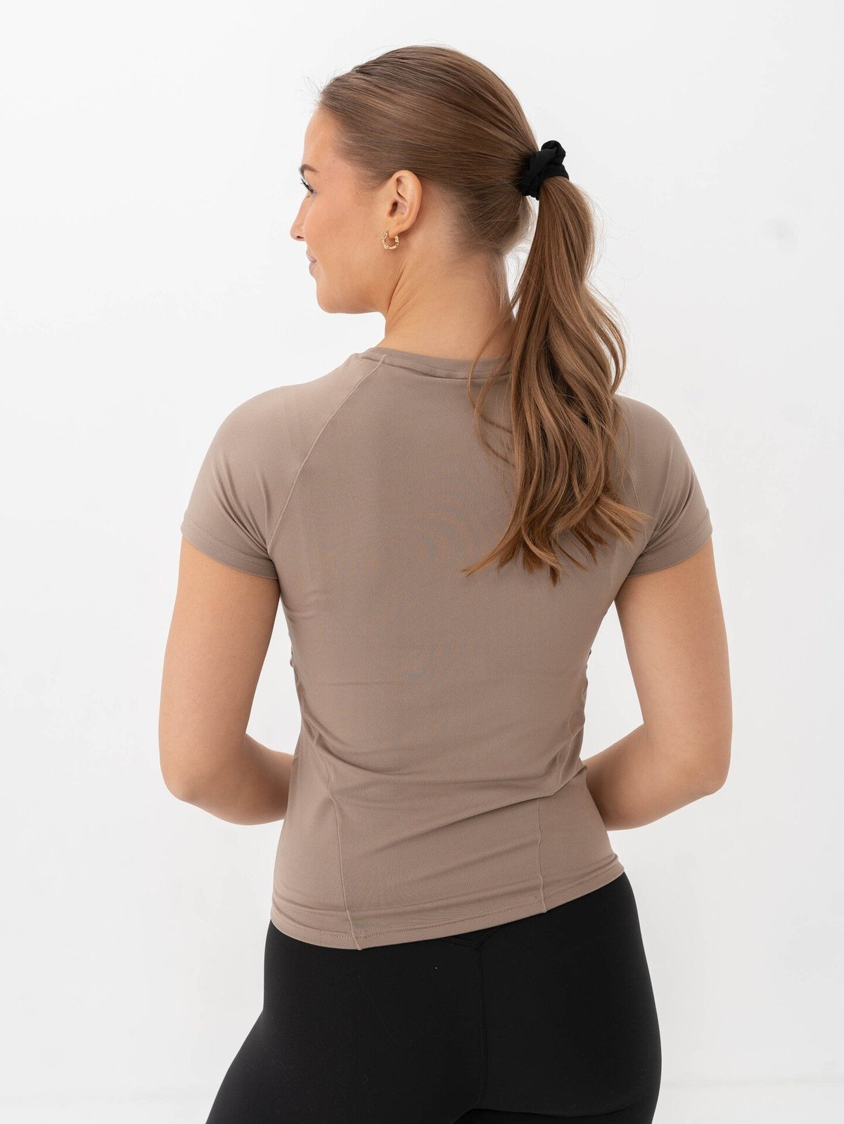 Aim'n Soft Basic Short Sleeve Espresso