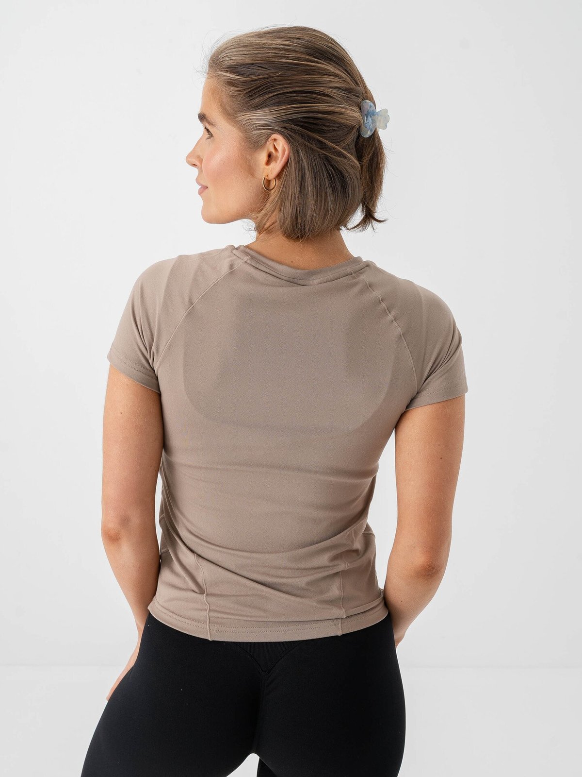 Aim'n Soft Basic Short Sleeve Espresso