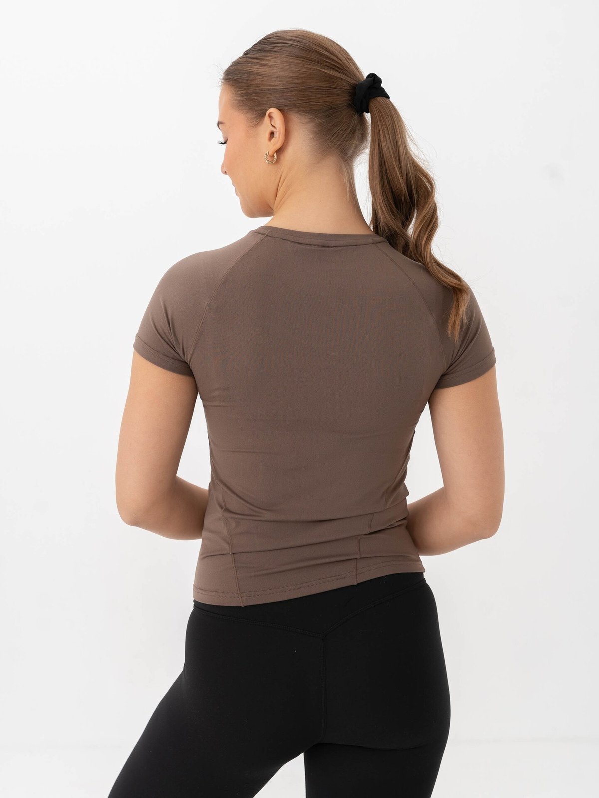Aim'n Soft Basic Short Sleeve Macchiato