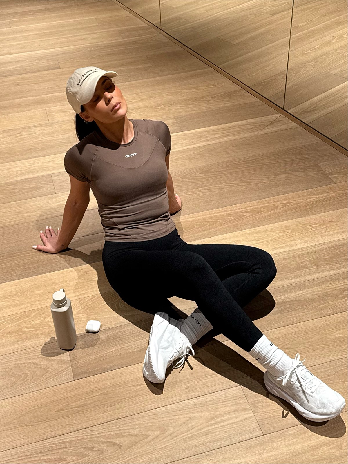 Aim'n Soft Basic Short Sleeve Macchiato