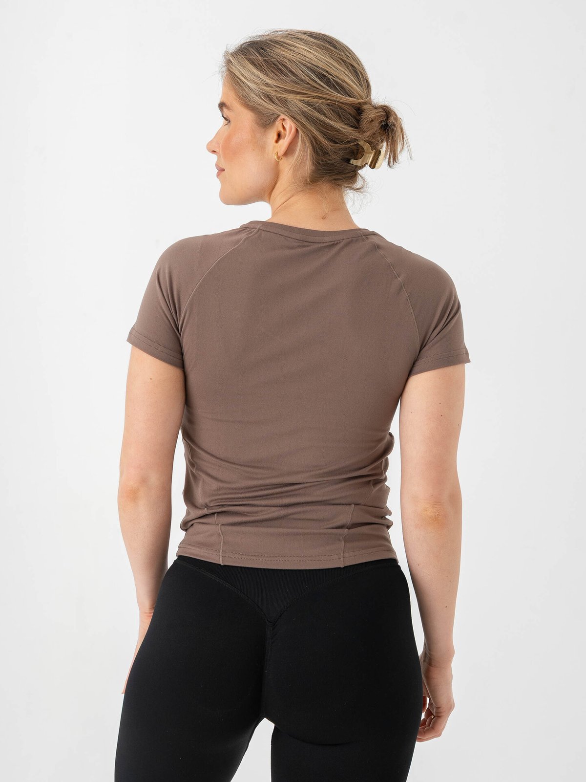 Aim'n Soft Basic Short Sleeve Macchiato