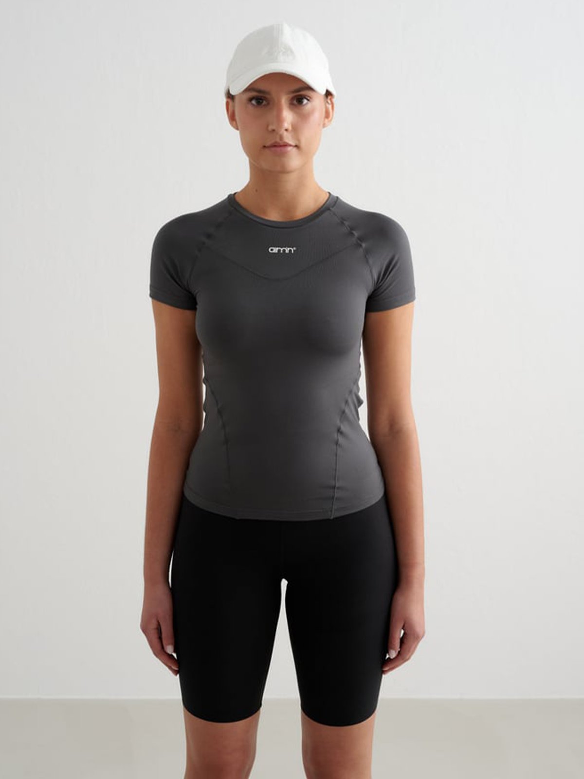 Aim'n Soft Basic Short Sleeve Shadow Grey