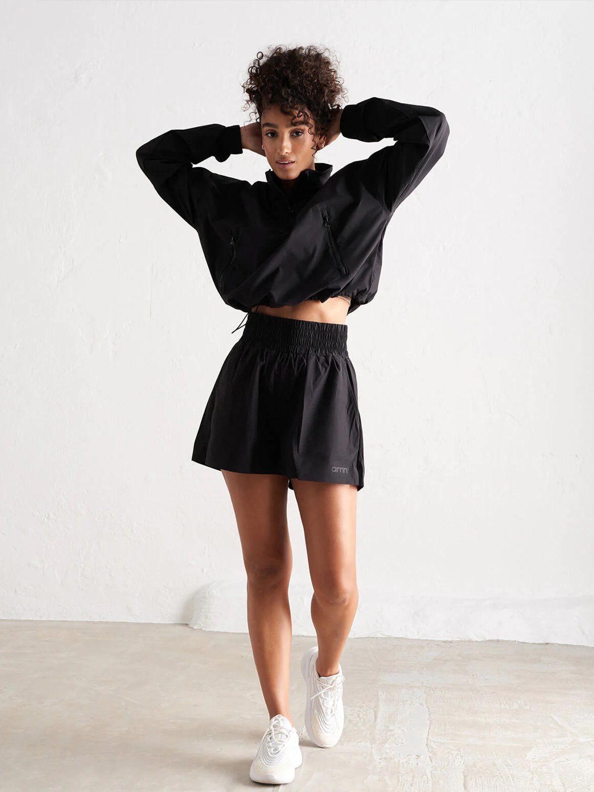 Aim'n Windbreaker Shorts Black
