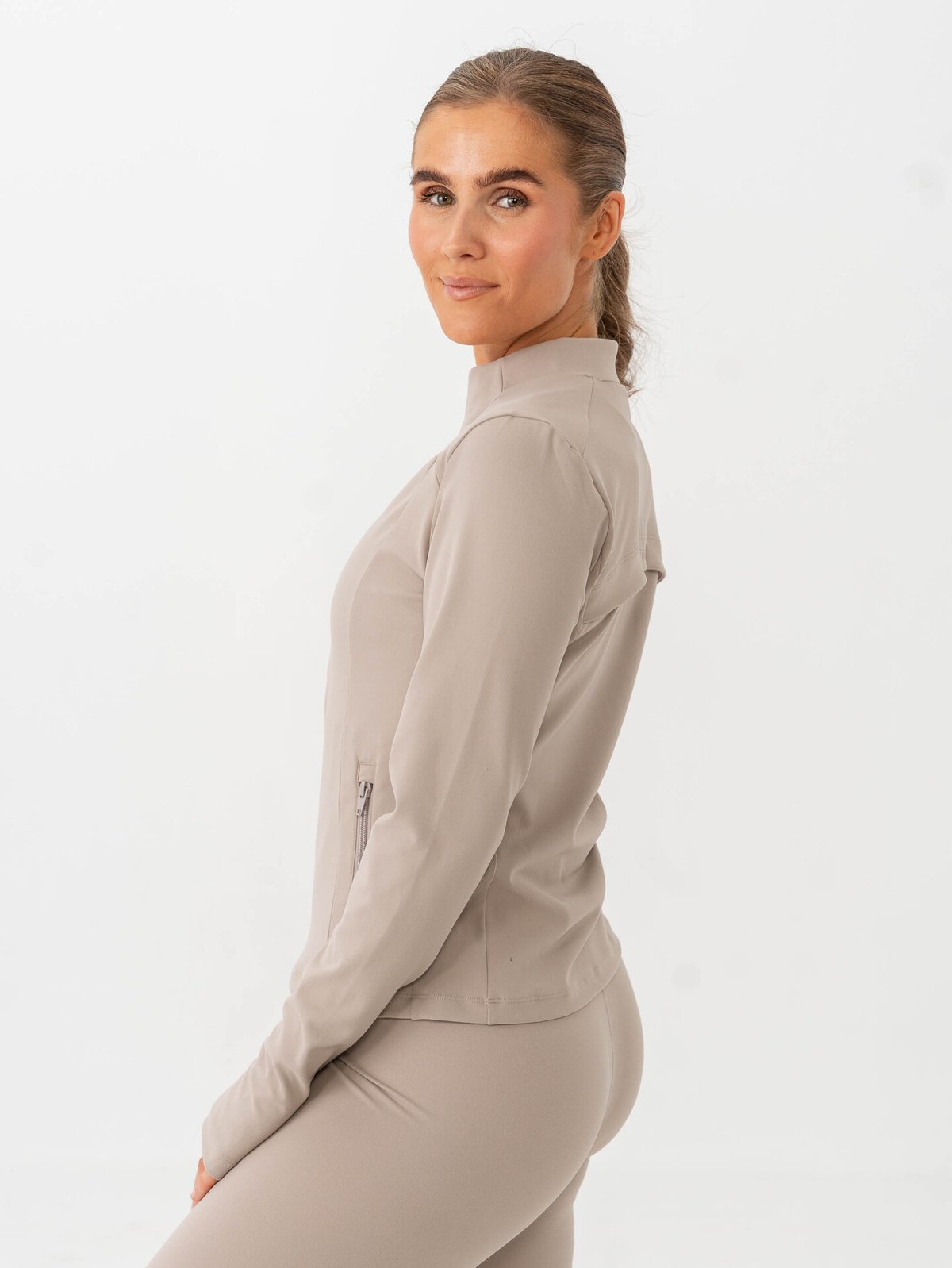 Aim'n Sense Zip Jacket Dark Clay