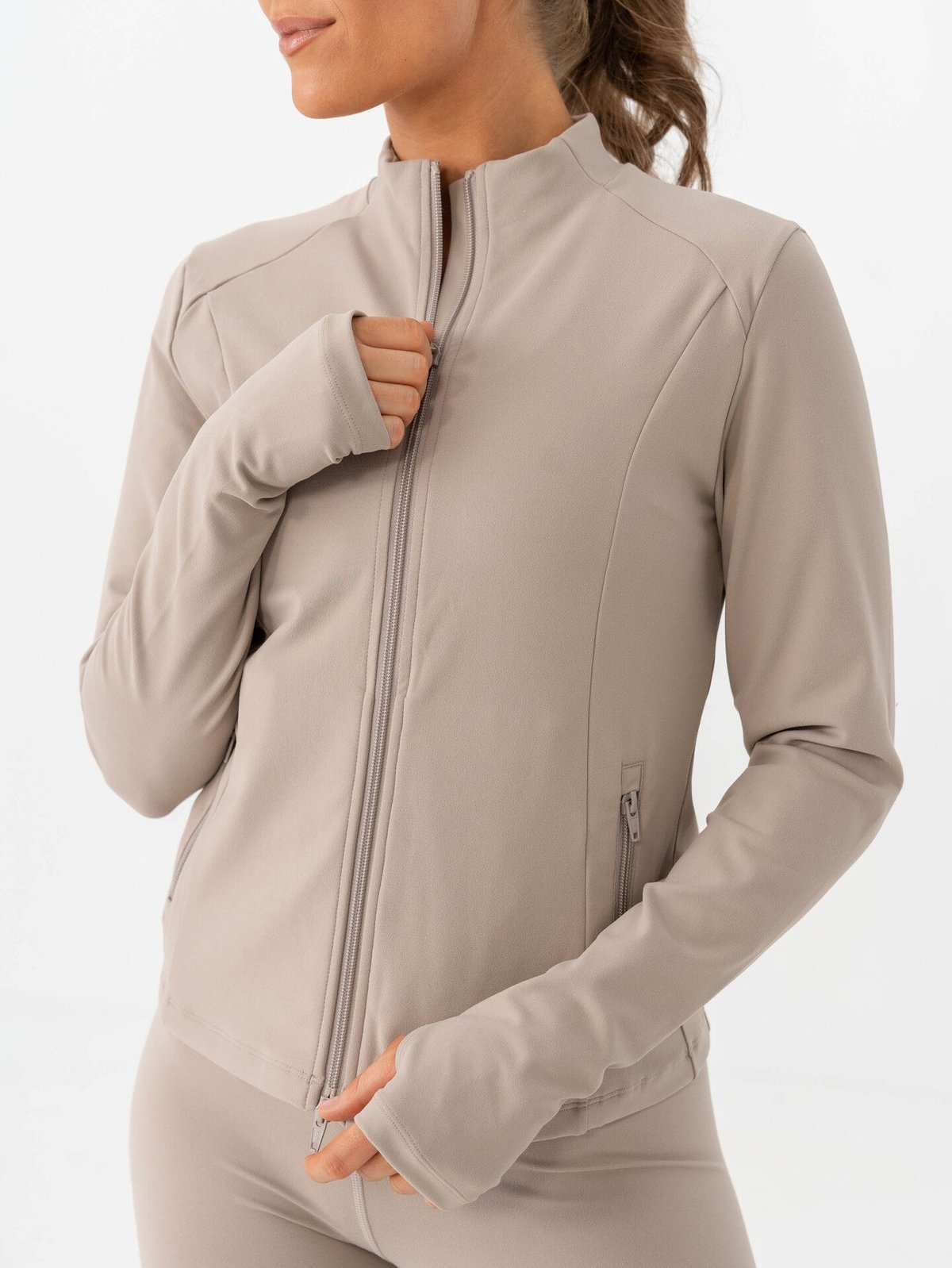 Aim'n Sense Zip Jacket Dark Clay