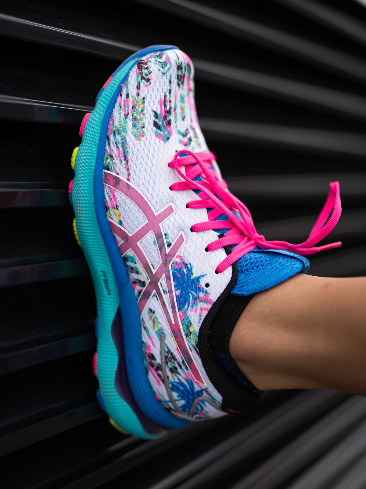 ASICS Gel-Nimbus 24 Color Injection White/Pink Glo