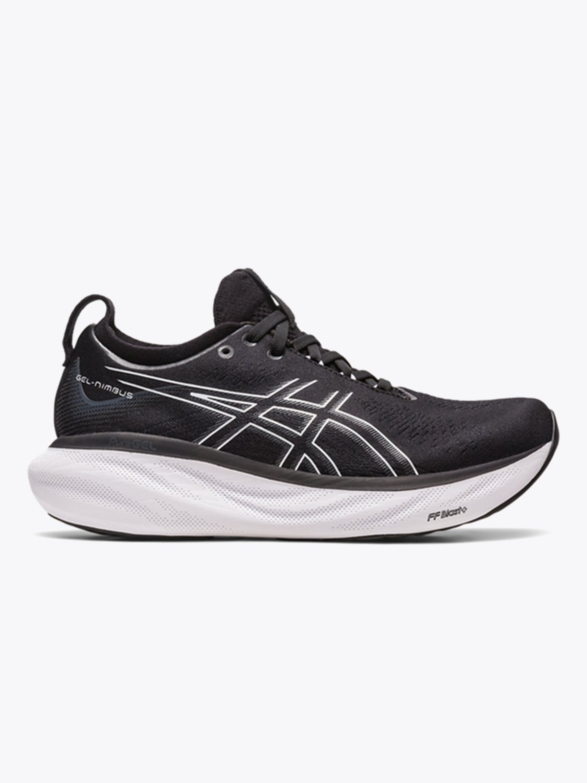 ASICS Gel-Nimbus 25 Black / Pure Silver