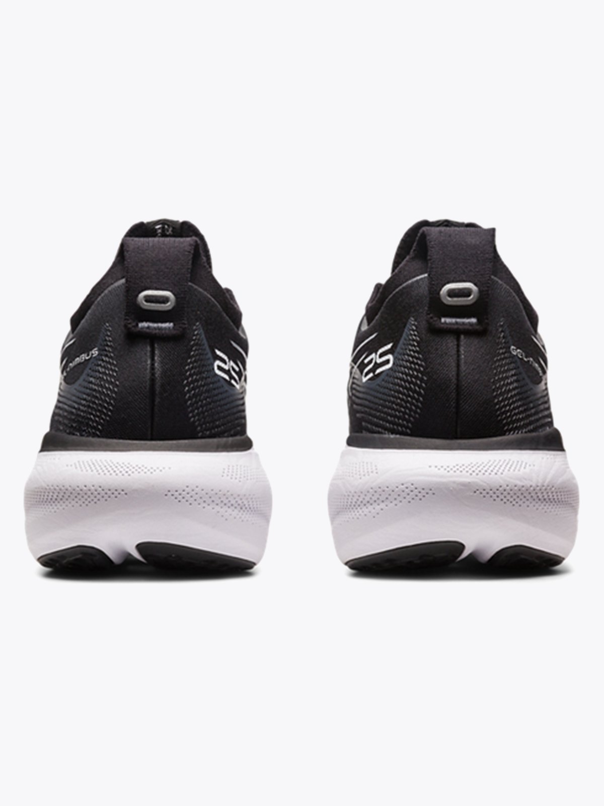 ASICS Gel-Nimbus 25 Black / Pure Silver