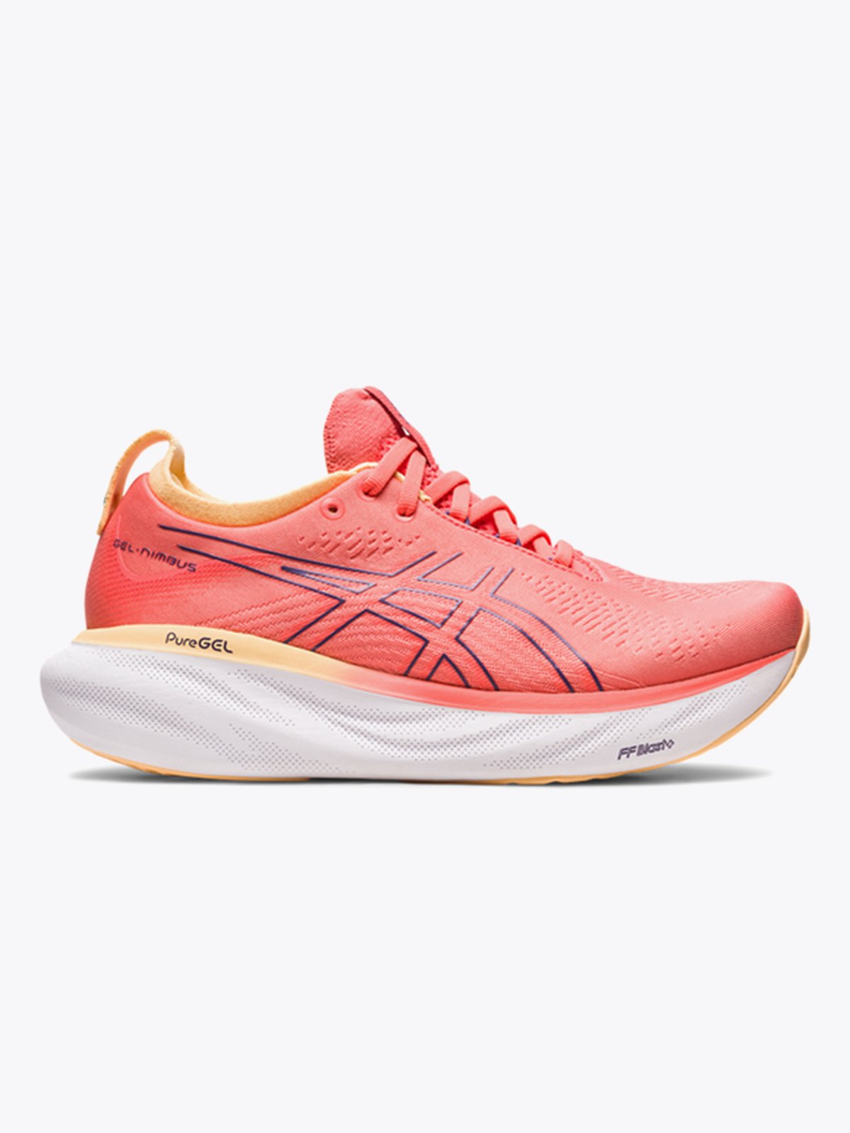 ASICS Gel-Nimbus 25 Papaya / Dusty Purple