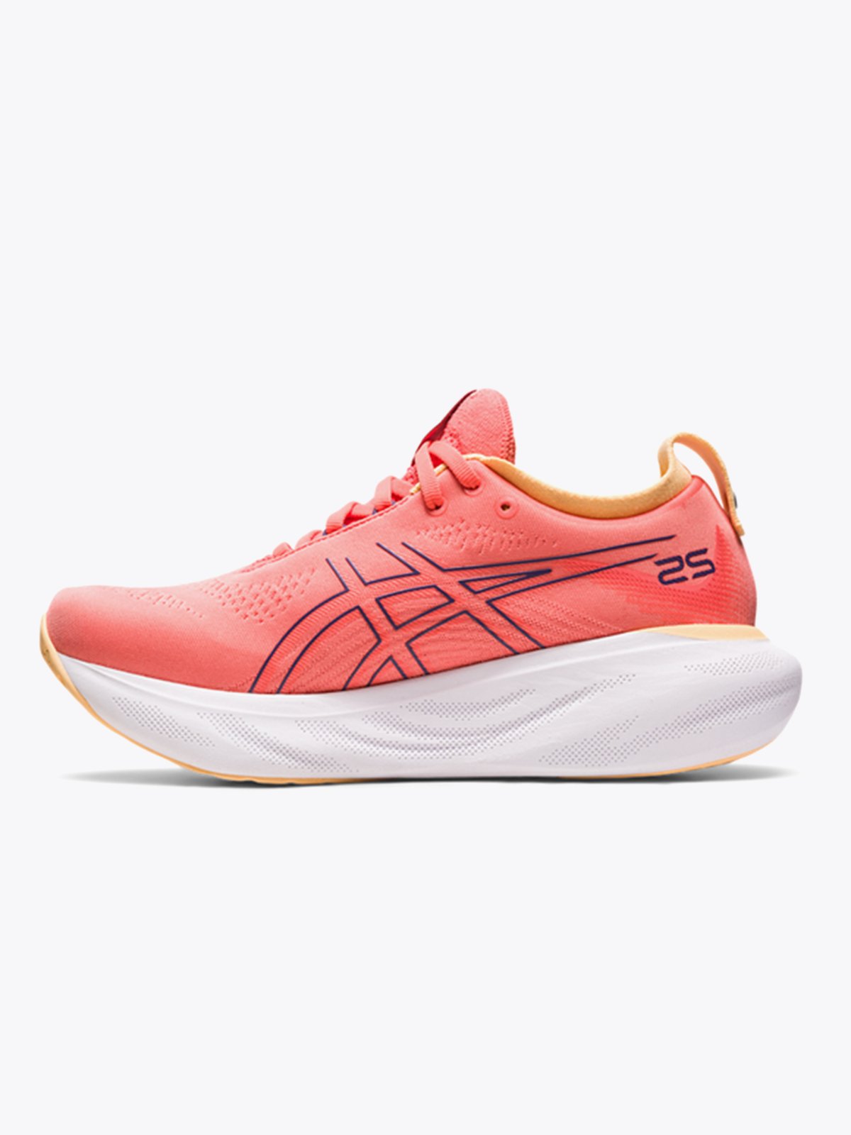 ASICS Gel-Nimbus 25 Papaya / Dusty Purple