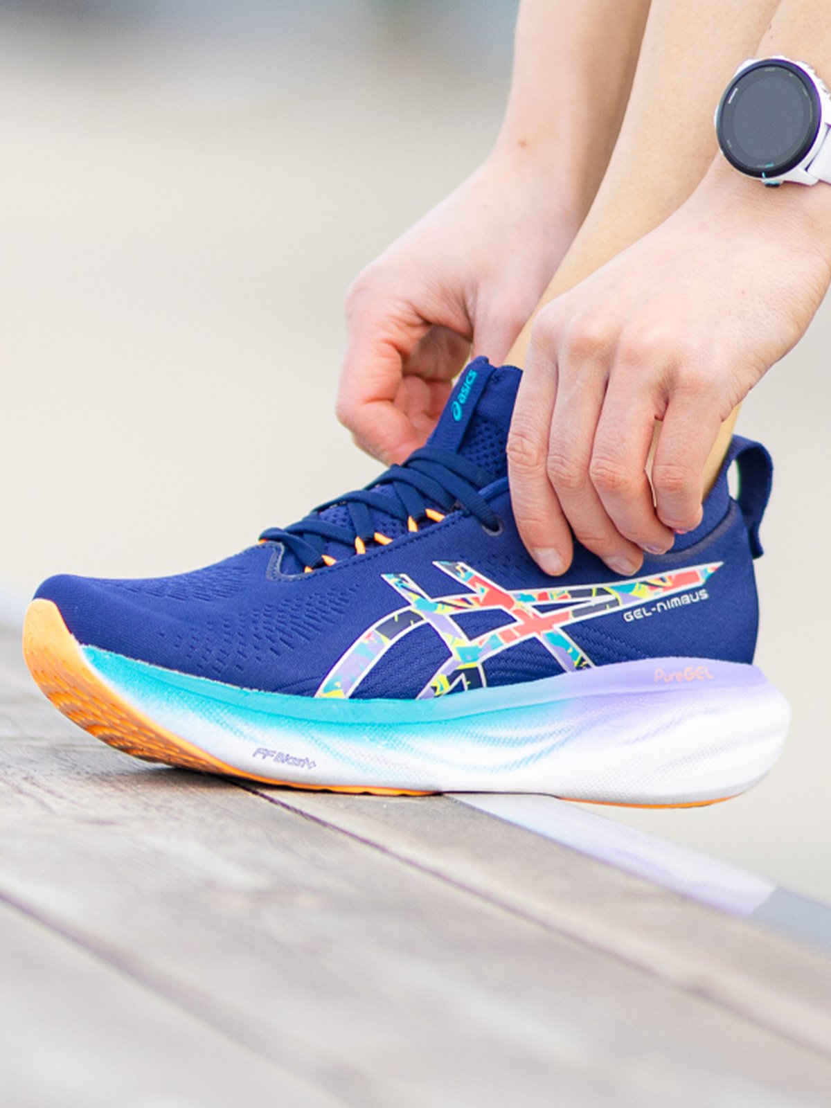 ASICS Gel-Nimbus 25 Lite-Show Flerfarget