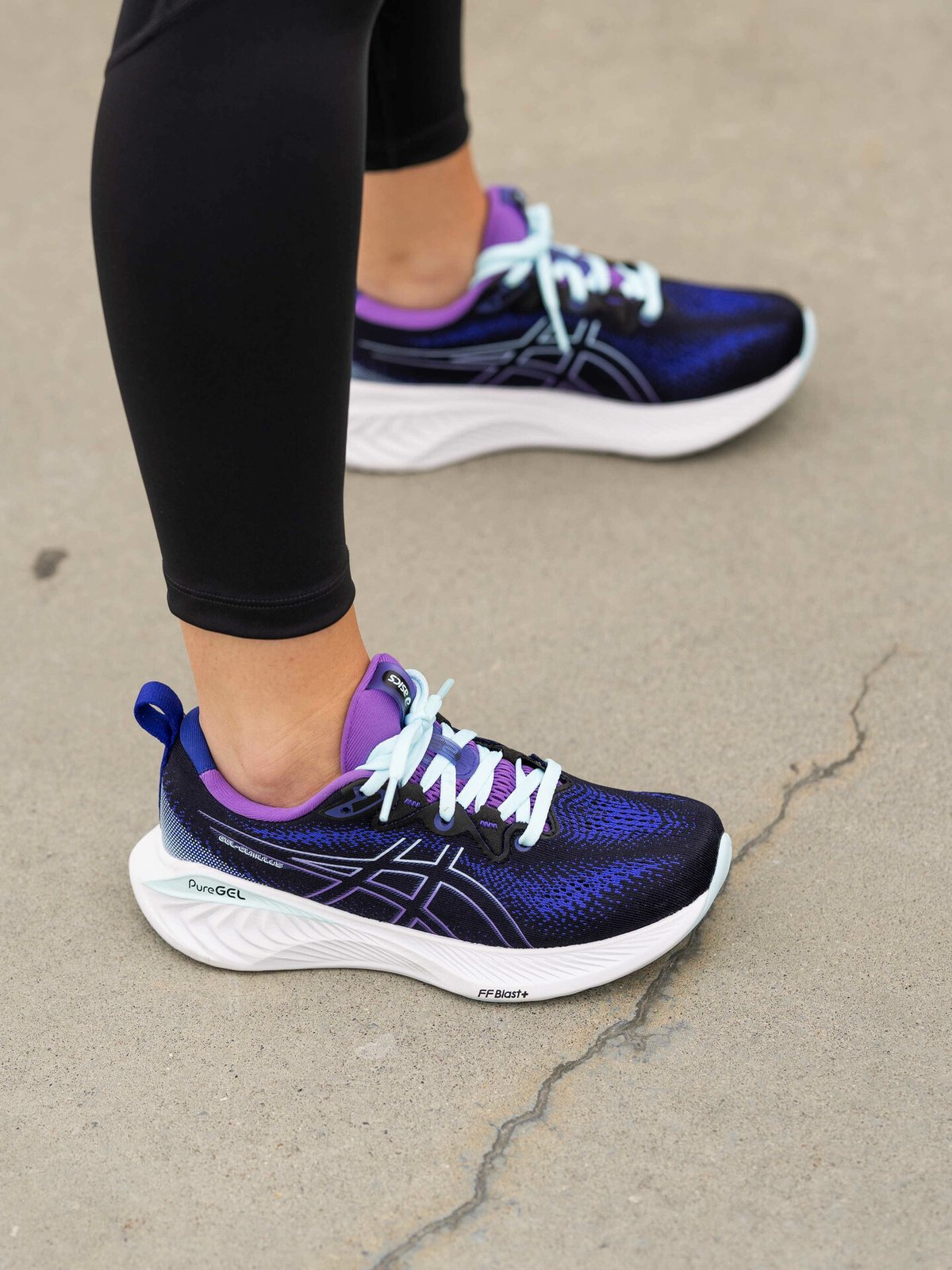 ASICS Gel-Cumulus 25 Black/Aquamarin