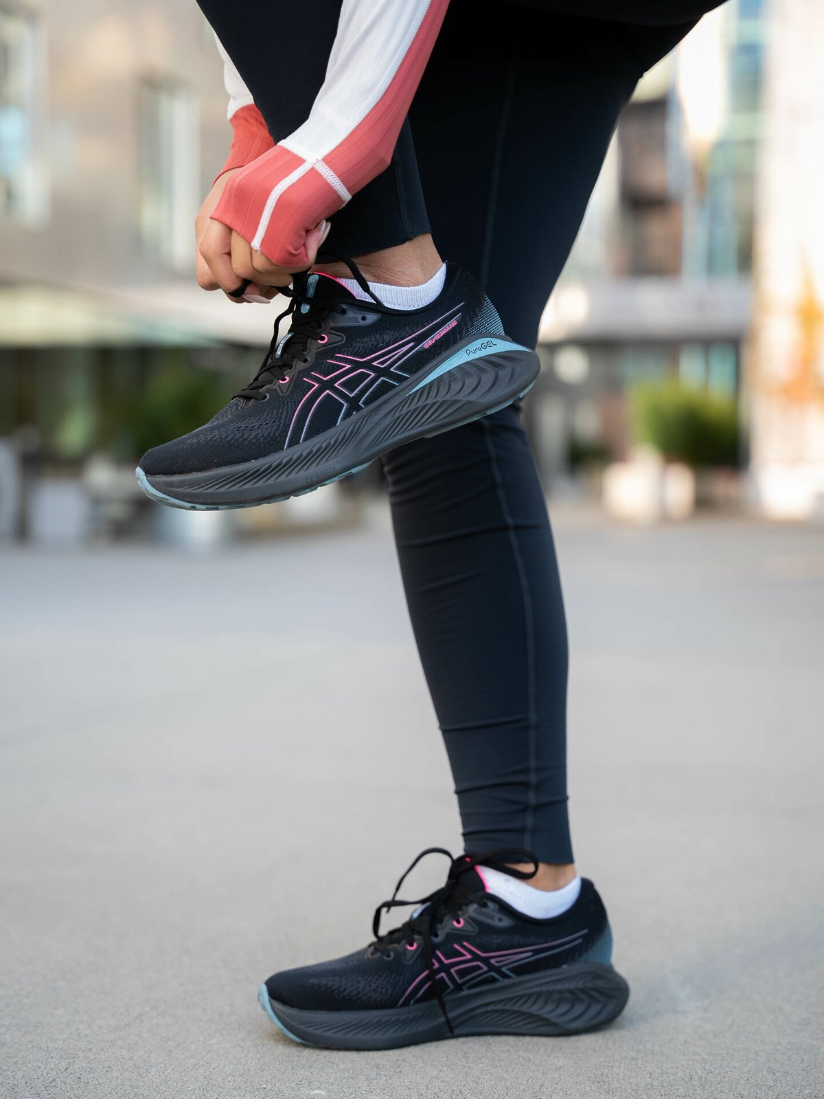 ASICS Gel-Cumulus 25 GTX Black / Hot Pink