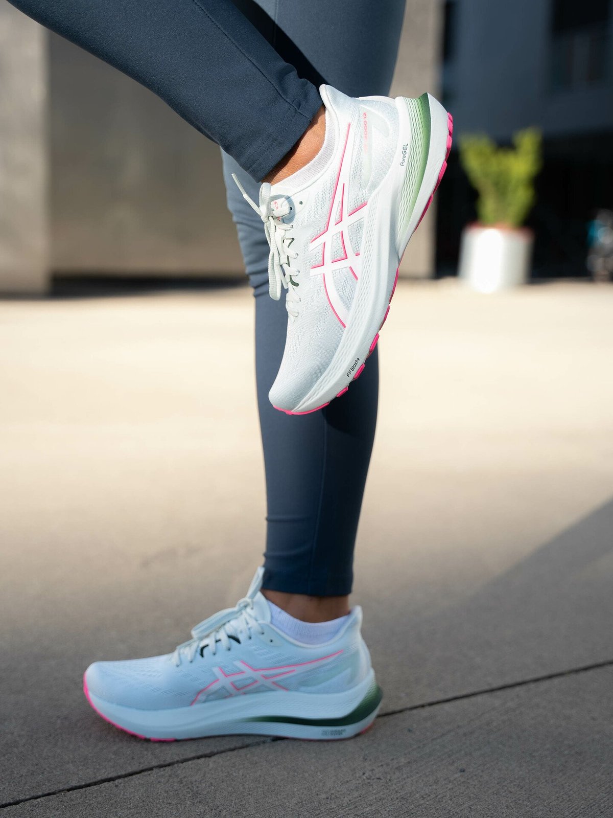 ASICS GT-2000 12 Pure Aqua/white