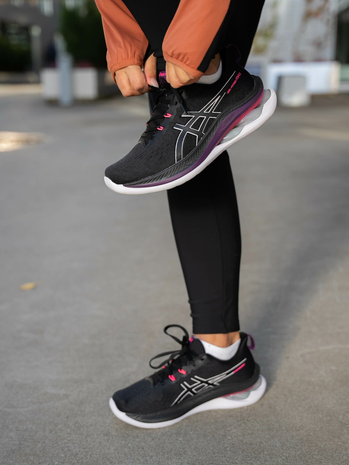 ASICS Gel-Kinsei Max Black / Lilac Hint