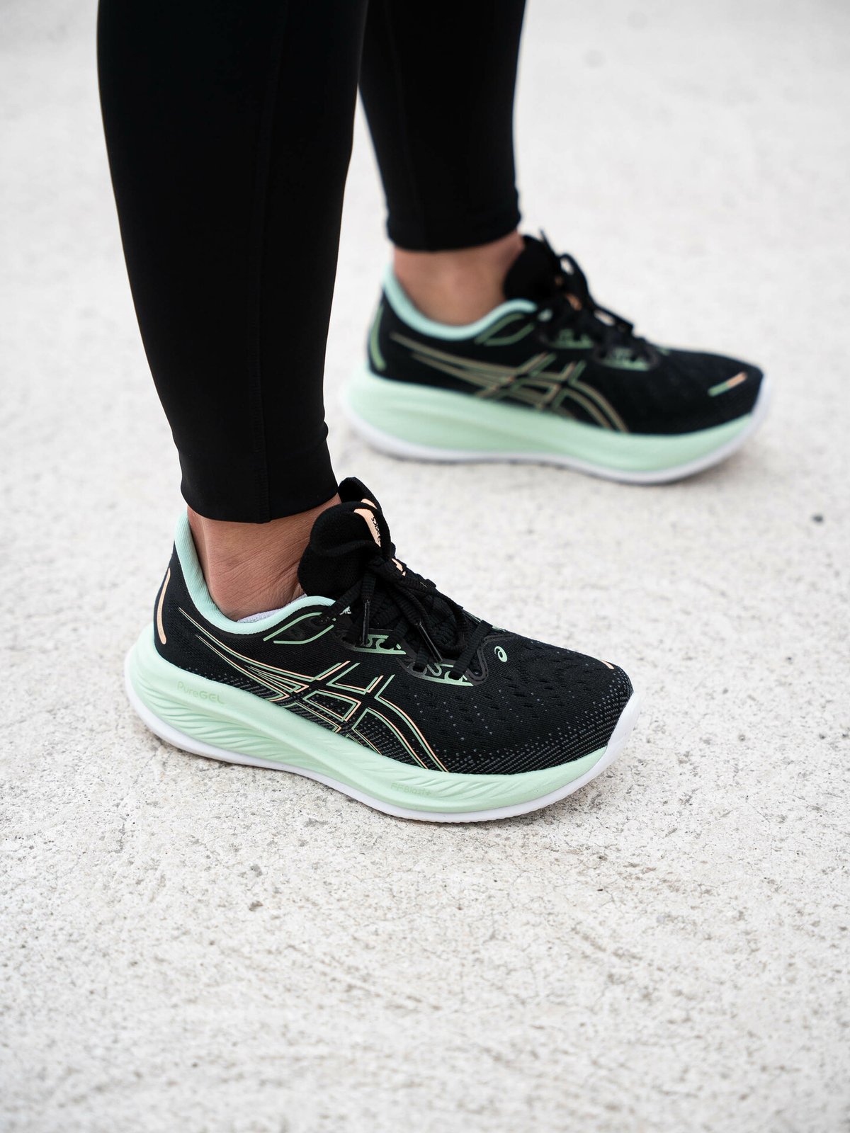 ASICS Gel-Cumulus 26 Black/ Mint Tint