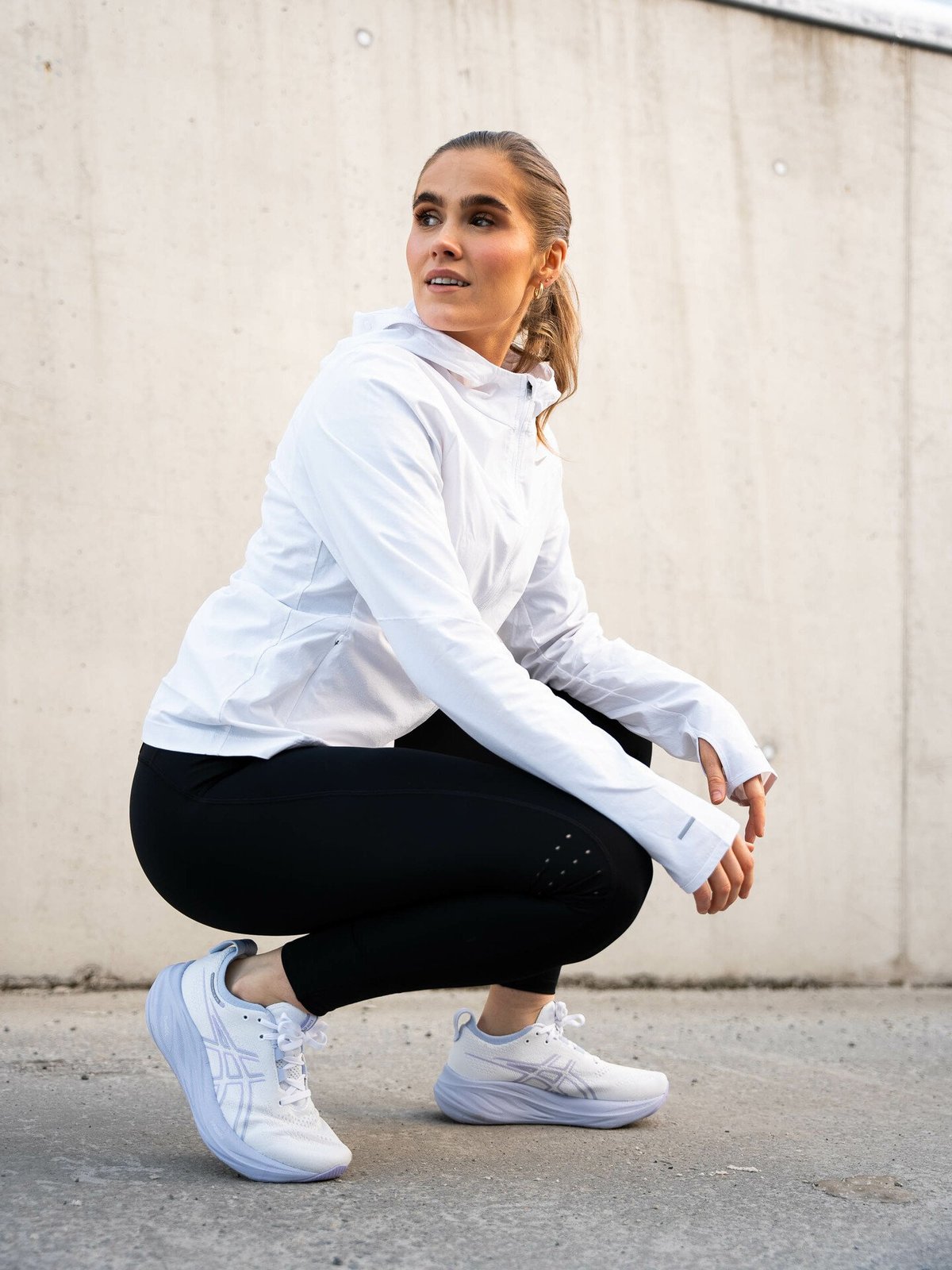 ASICS Gel-Nimbus 26 White / Fresh Air