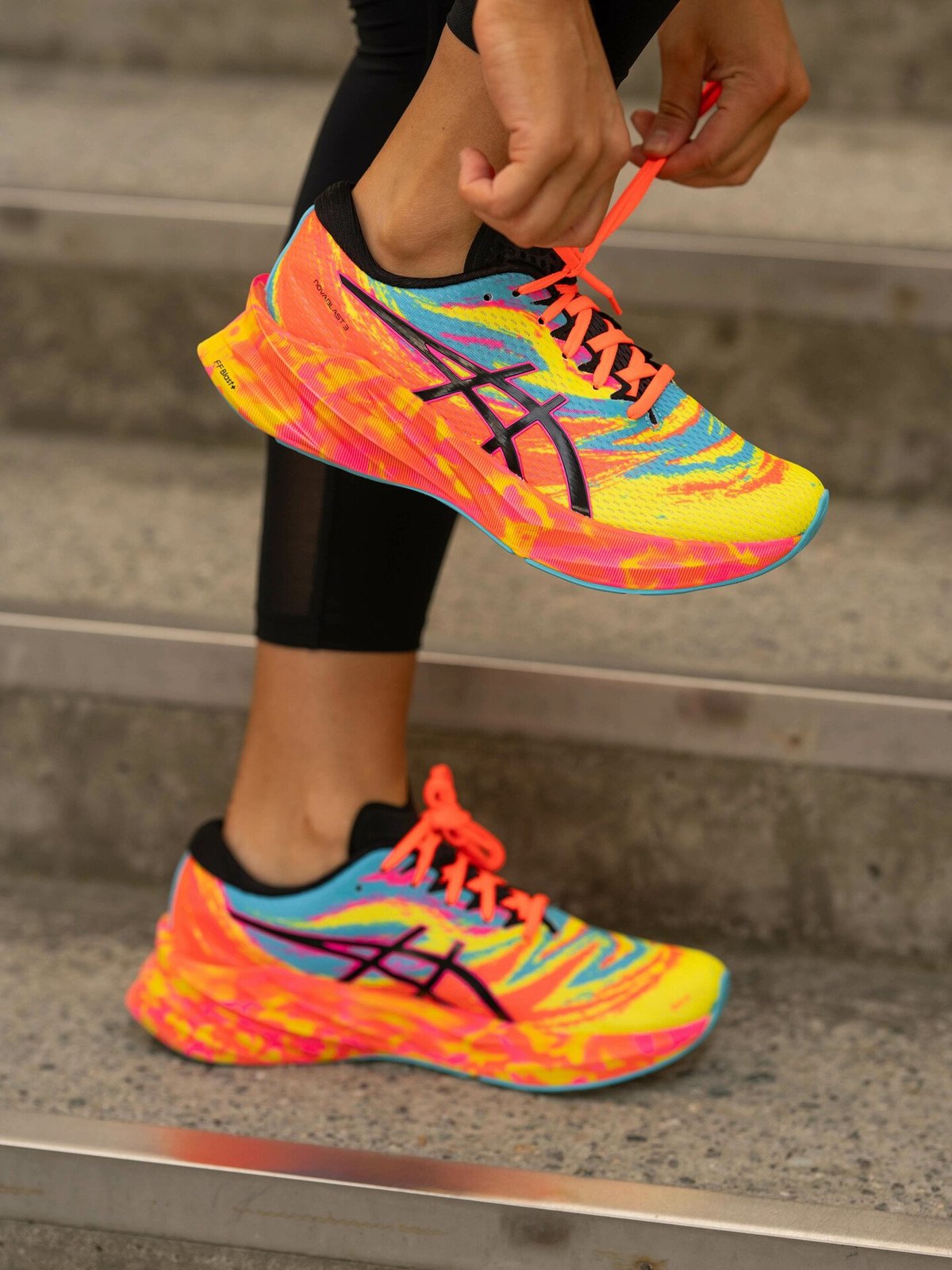 ASICS Novablast 3 Aquarium / Vibrant Yellow