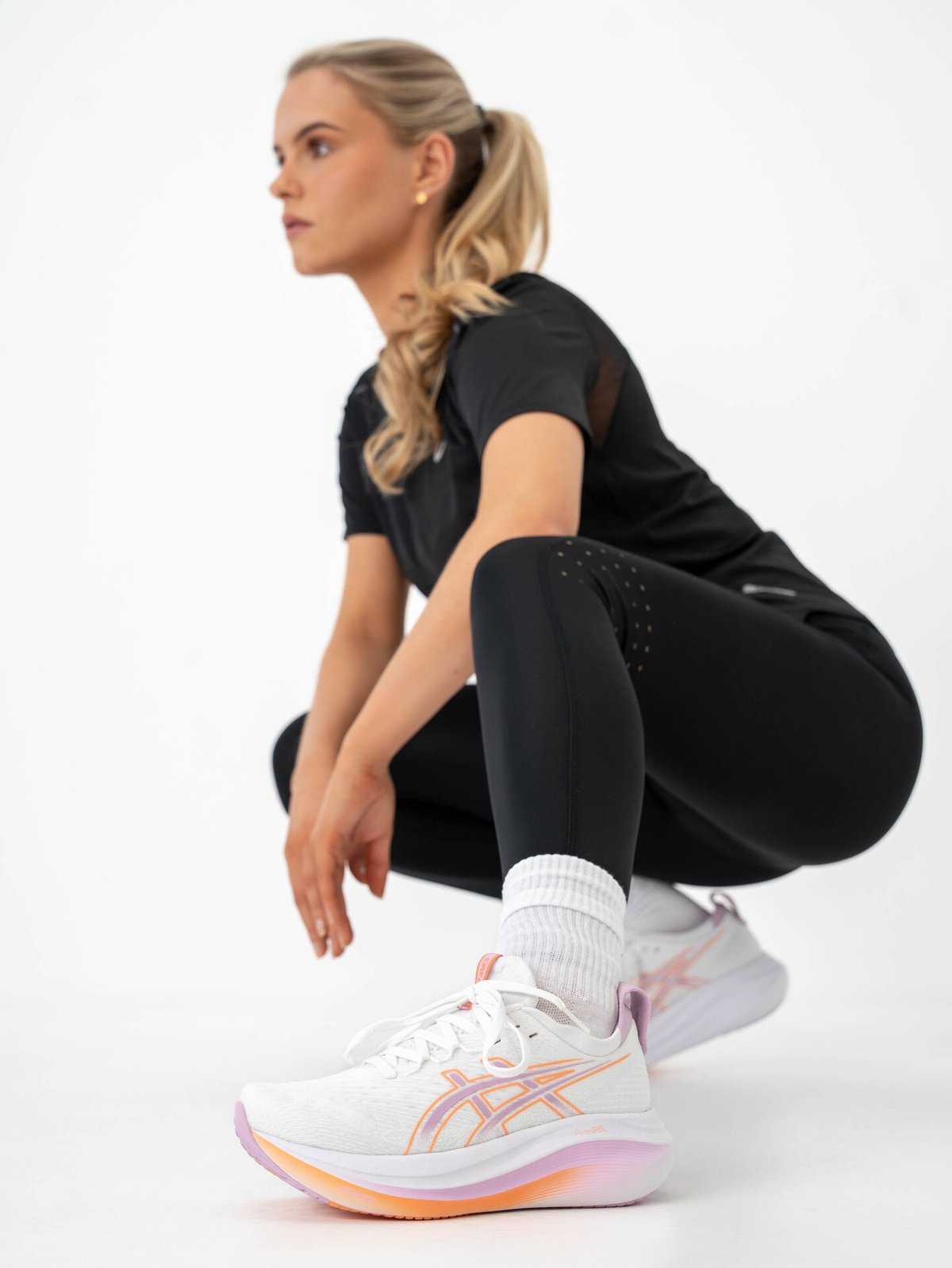 ASICS Gel-Nimbus 27 White / Light Ube