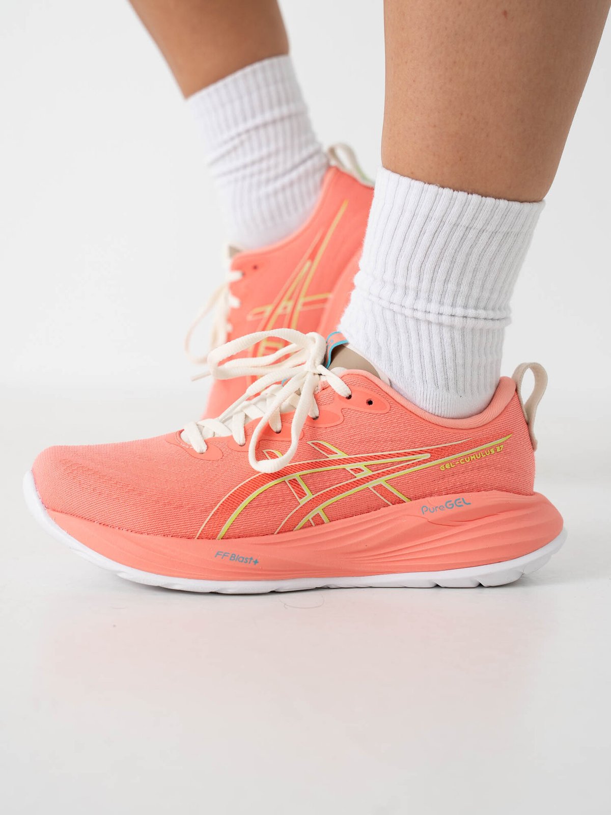 ASICS Gel-Cumulus 27 Guava / Lime Green