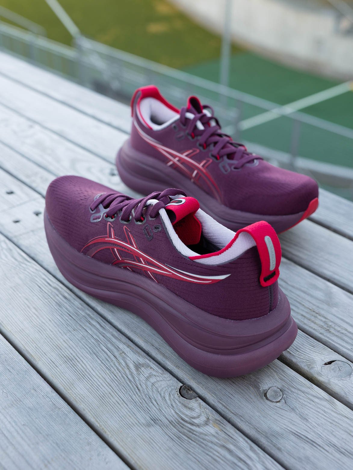 ASICS Gel-Nimbus 28 Benimo Purple / Speed Red