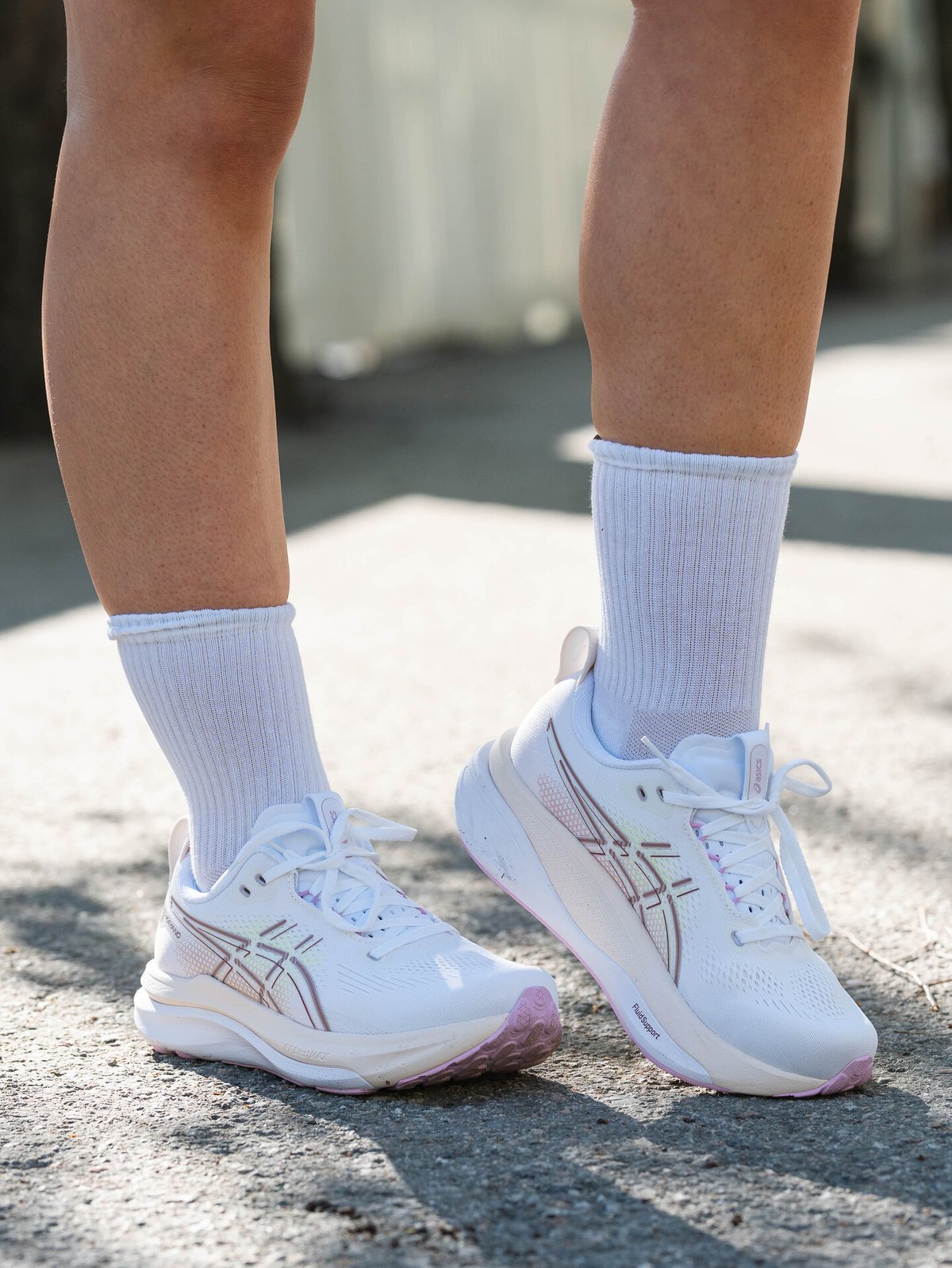 ASICS Gel-Kayano 33 White/Hazy Lilac