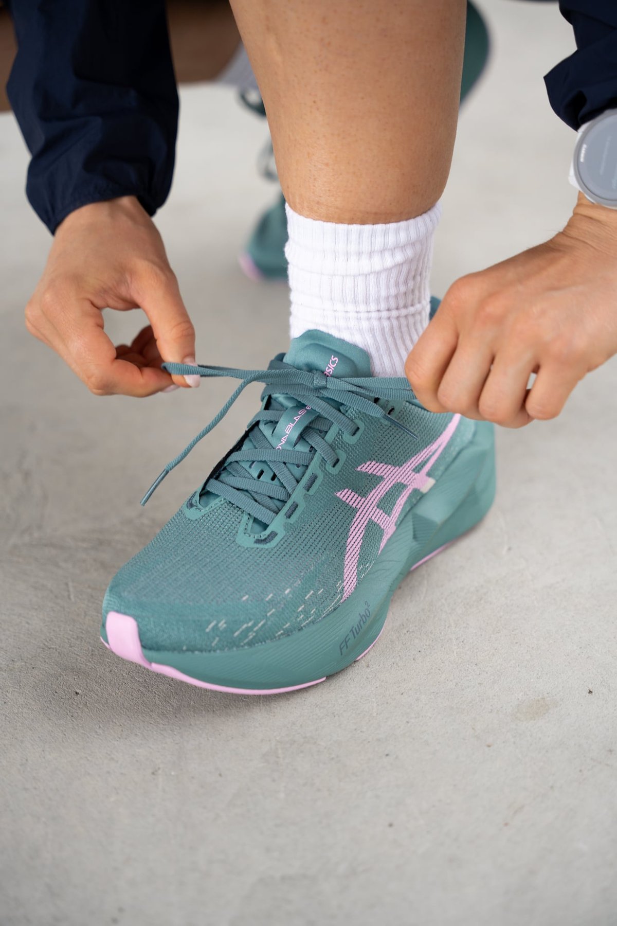 ASICS Novablast 6 Foggy Teal / Hazy Lilac