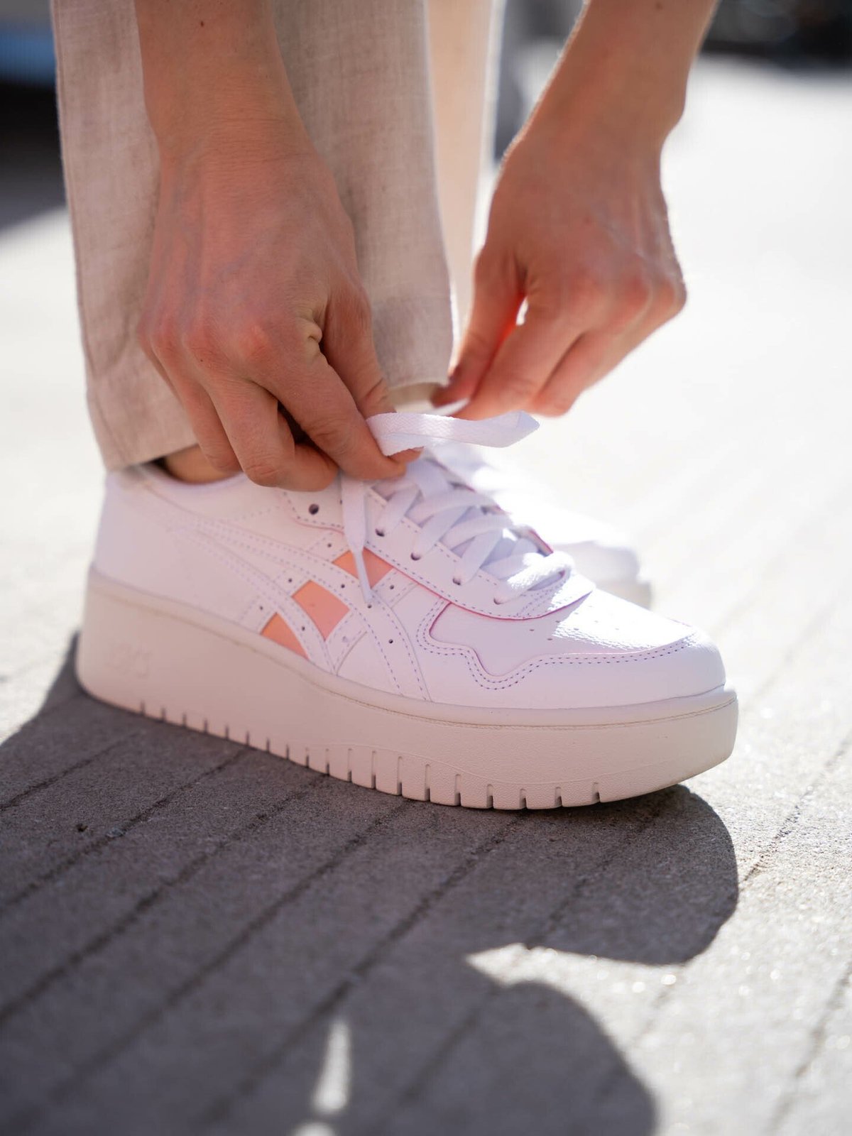 ASICS Japan S PF White / Lotus Pink