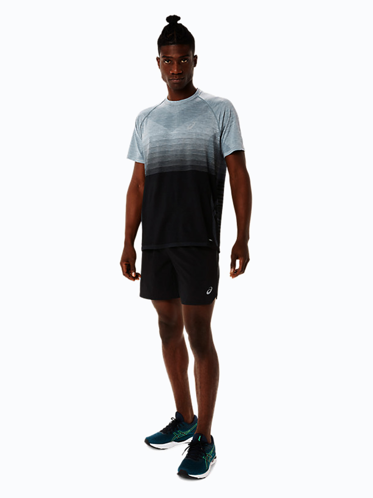 ASICS Road 2-N-1 7In Short Performance Black/Carrier Grey