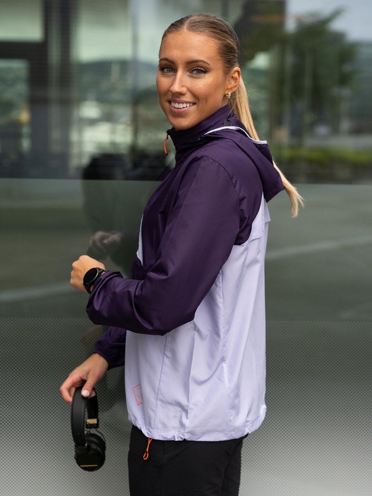 ASICS Fujitrail Anorak Night Shade/Vapor