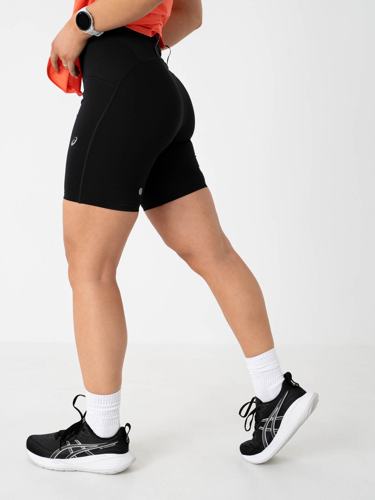 ASICS Road High Waist 8in Sprinter Performance Black