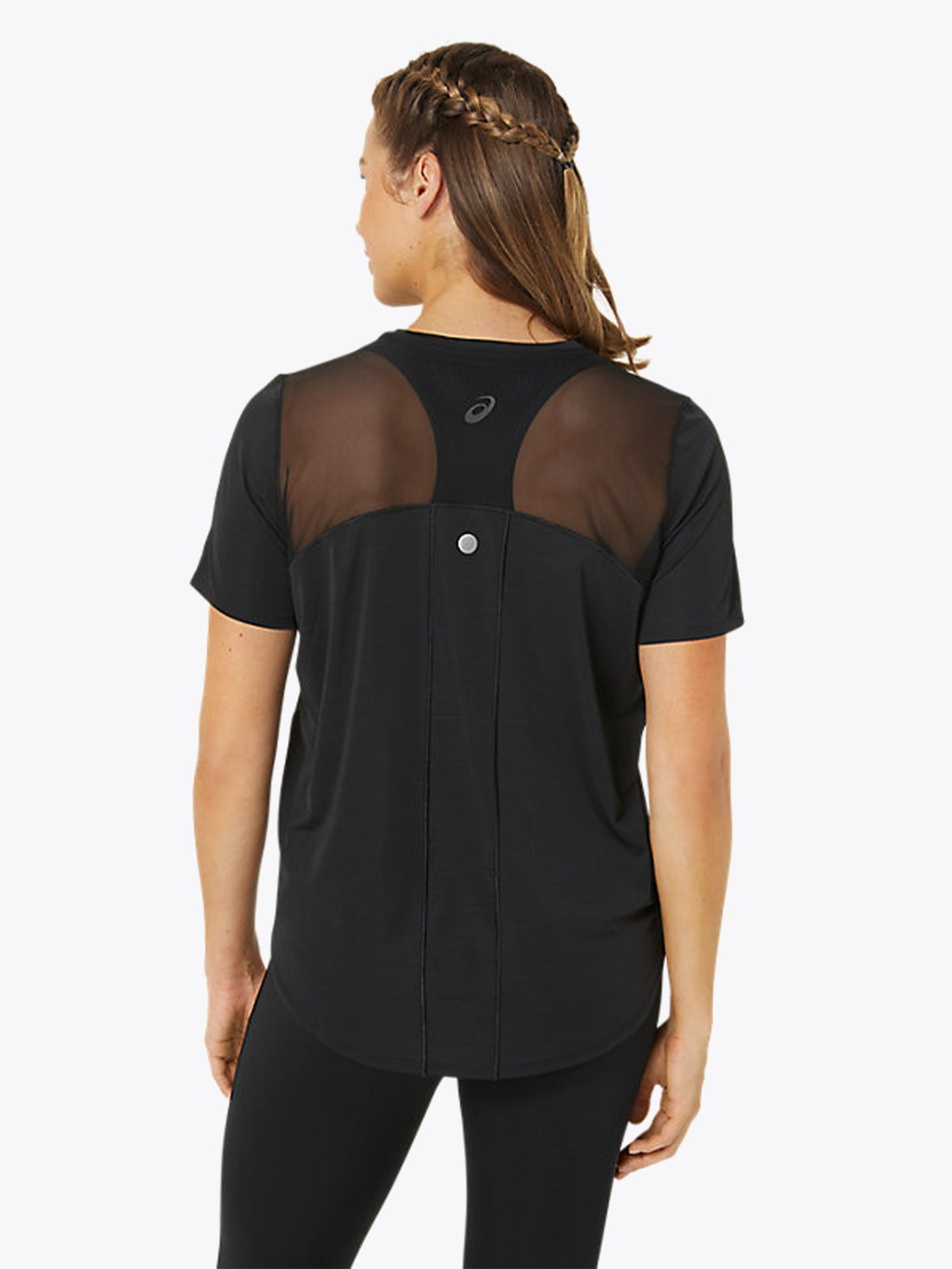 ASICS Road Short Sleeve Top Performance Black