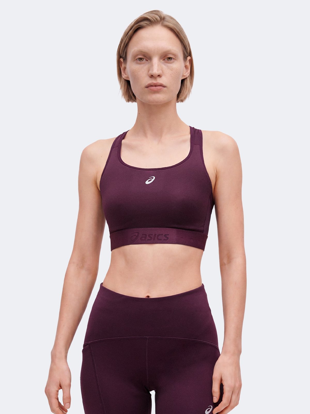 ASICS Road Compression Bra Dark Aubergine