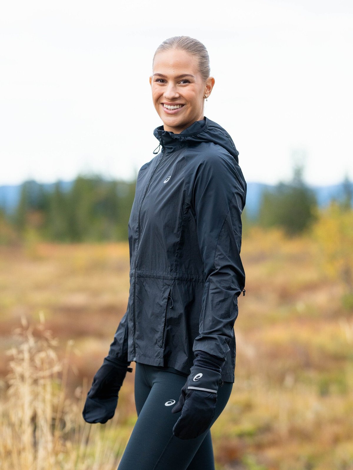 ASICS Road Packable Jacket Performance Black