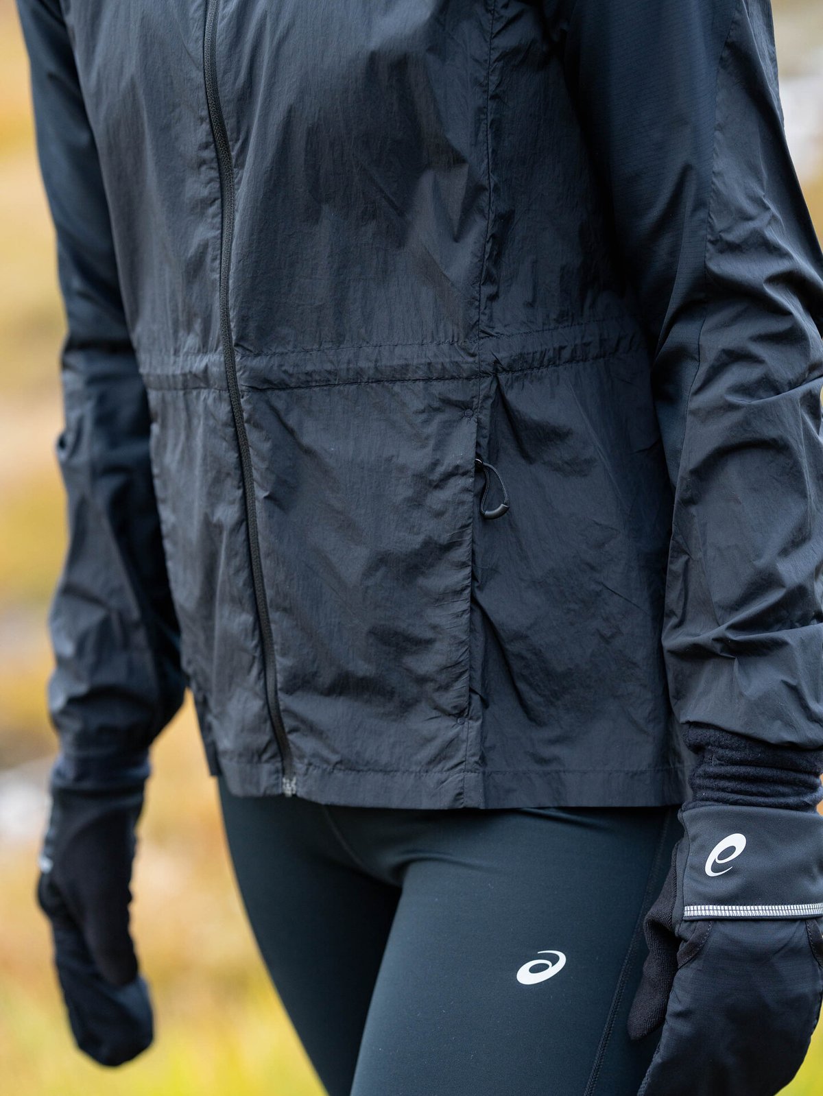 ASICS Road Packable Jacket Performance Black
