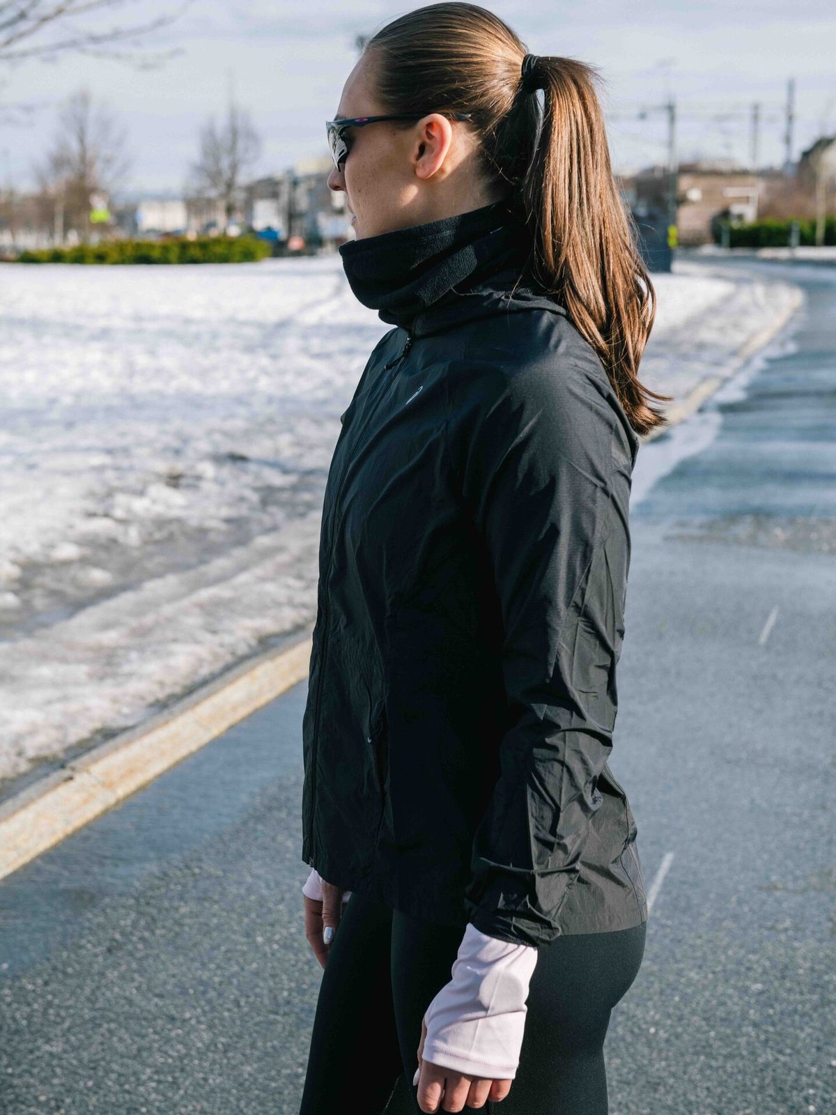 ASICS Road Packable Jacket Performance Black