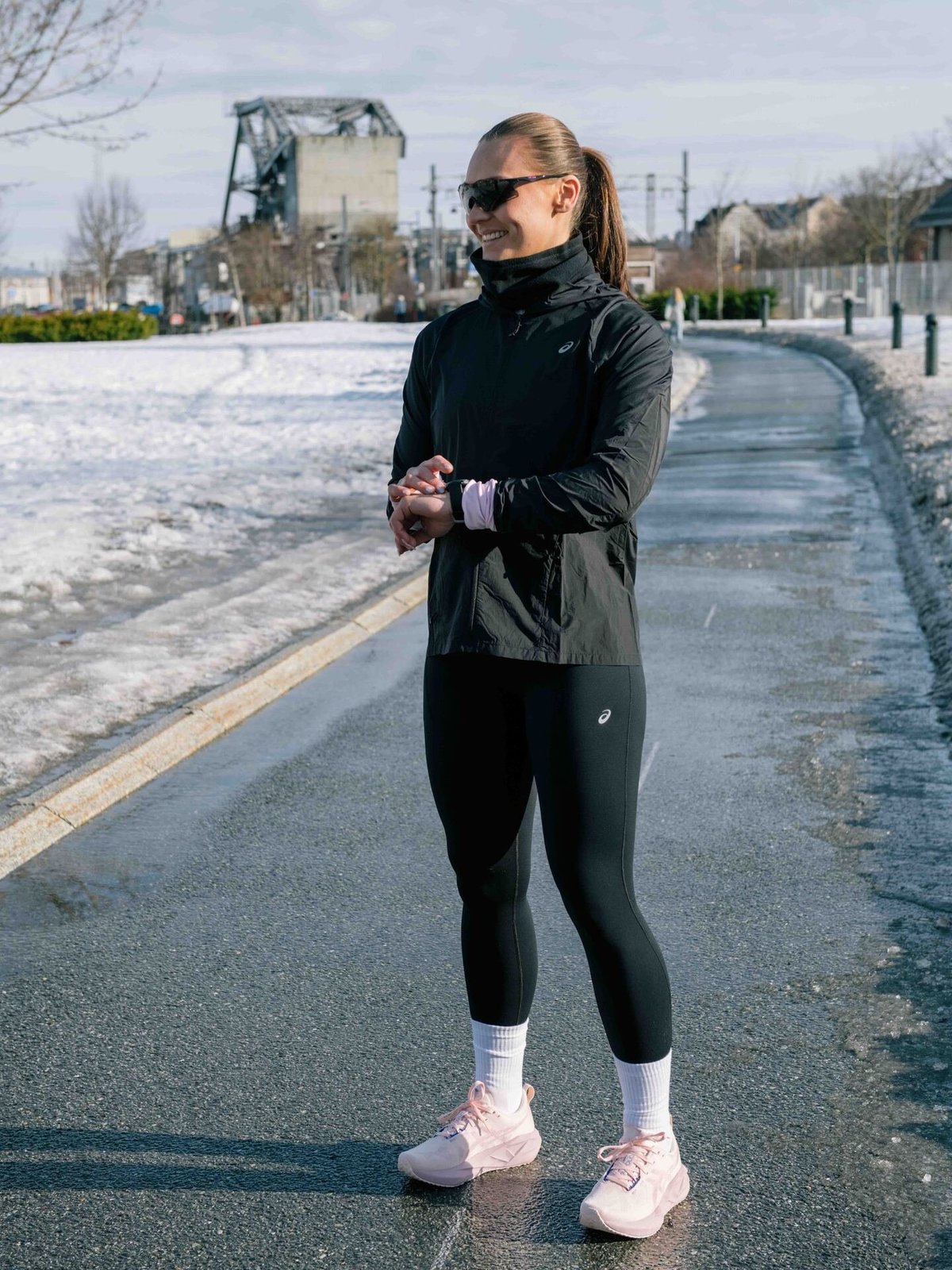 ASICS Road Packable Jacket Performance Black