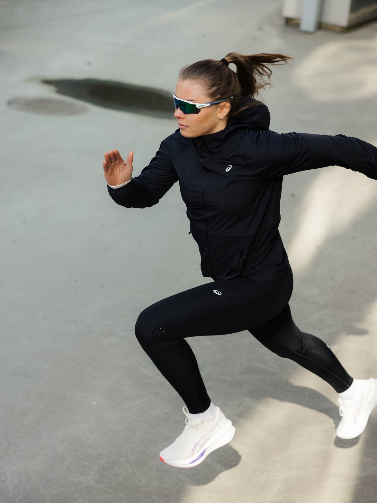 ASICS Road Packable Jacket Performance Black